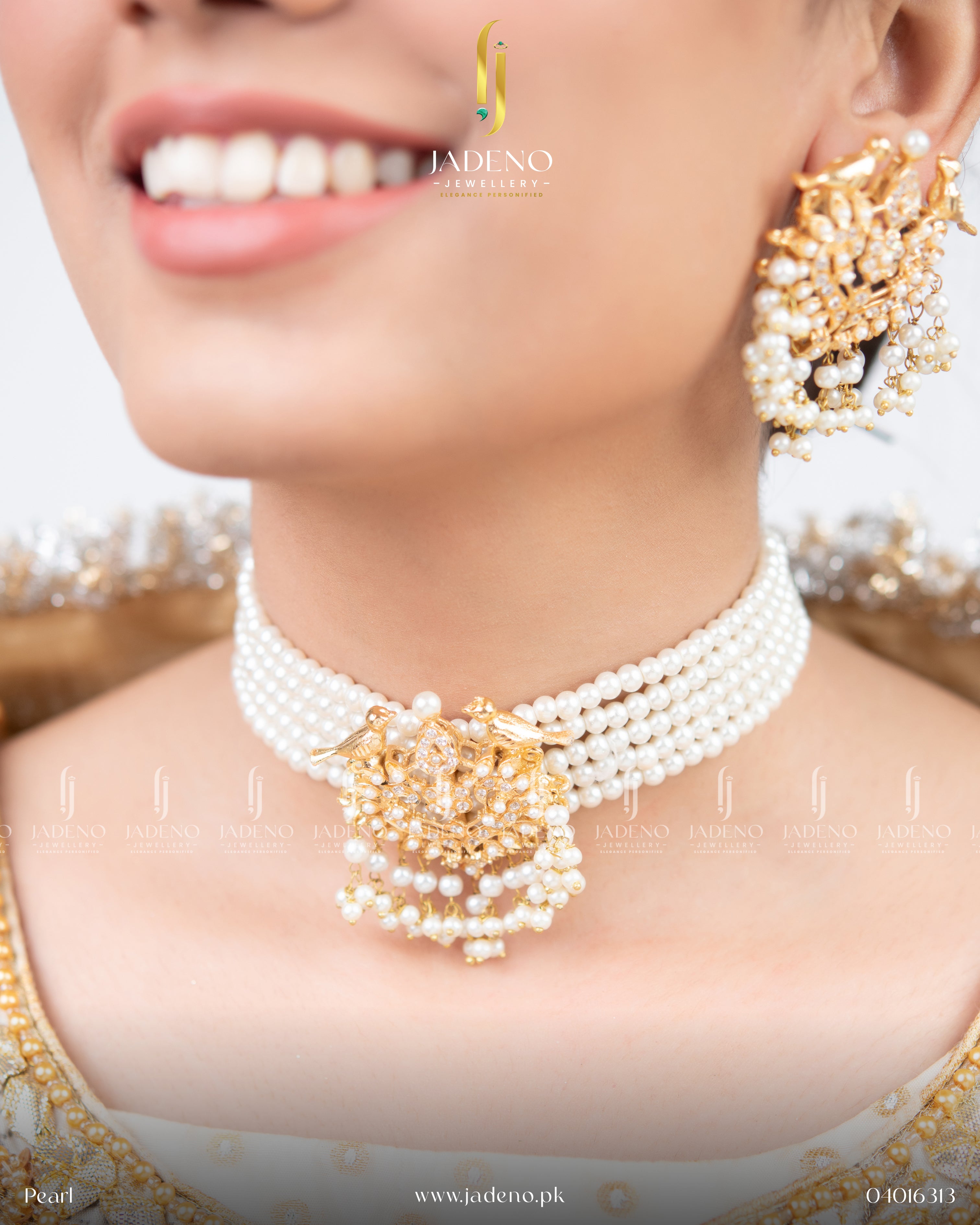 Royal Bird Maharani Choker Set