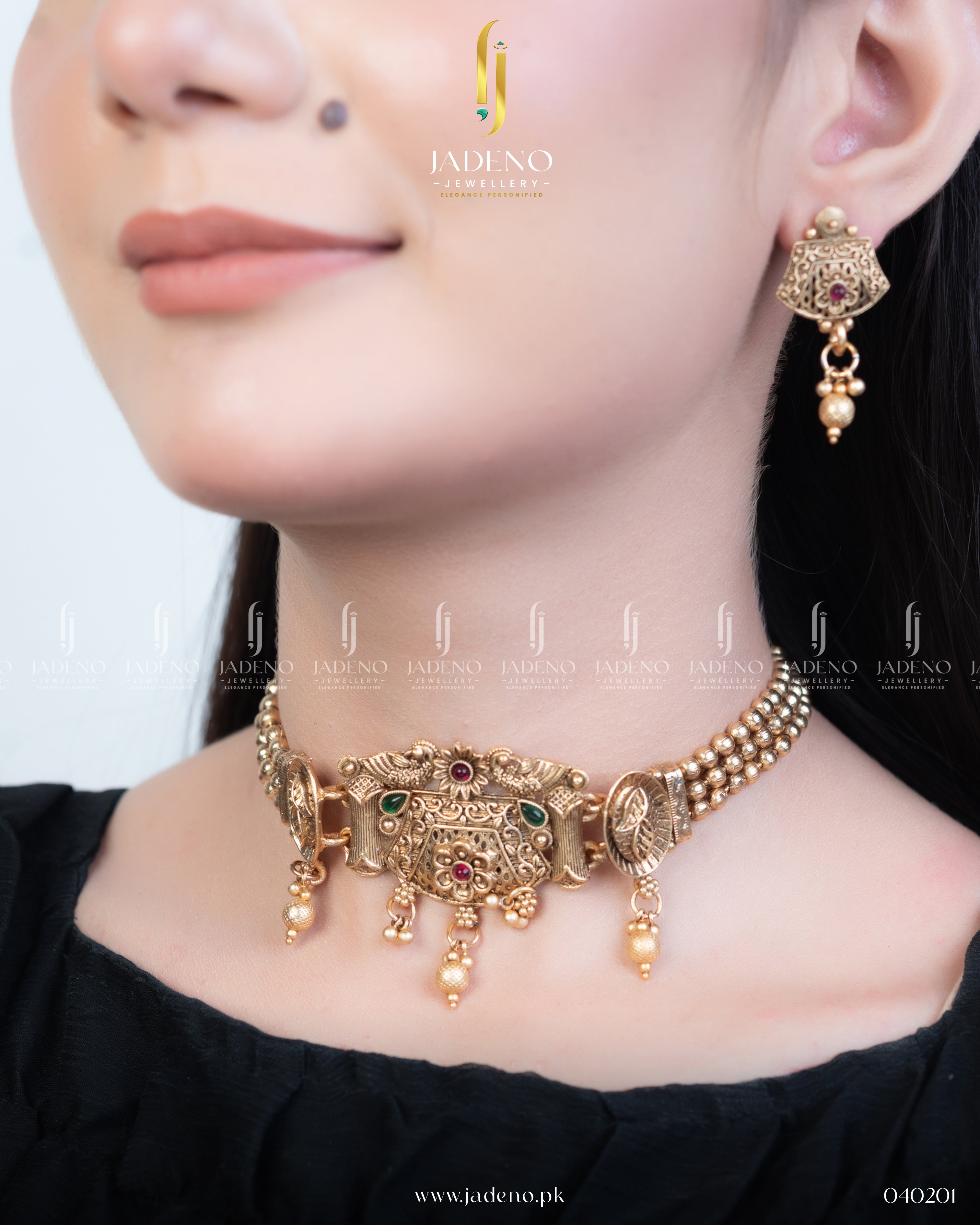 South Indian Radhika Necklace Set