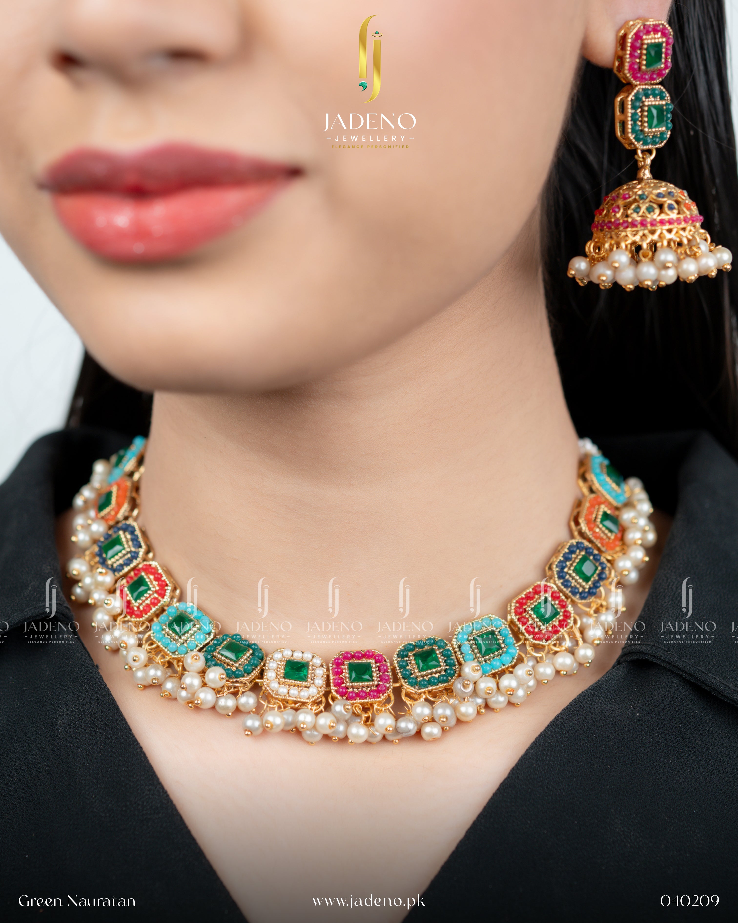 Ethnic ChokerSet with Tika