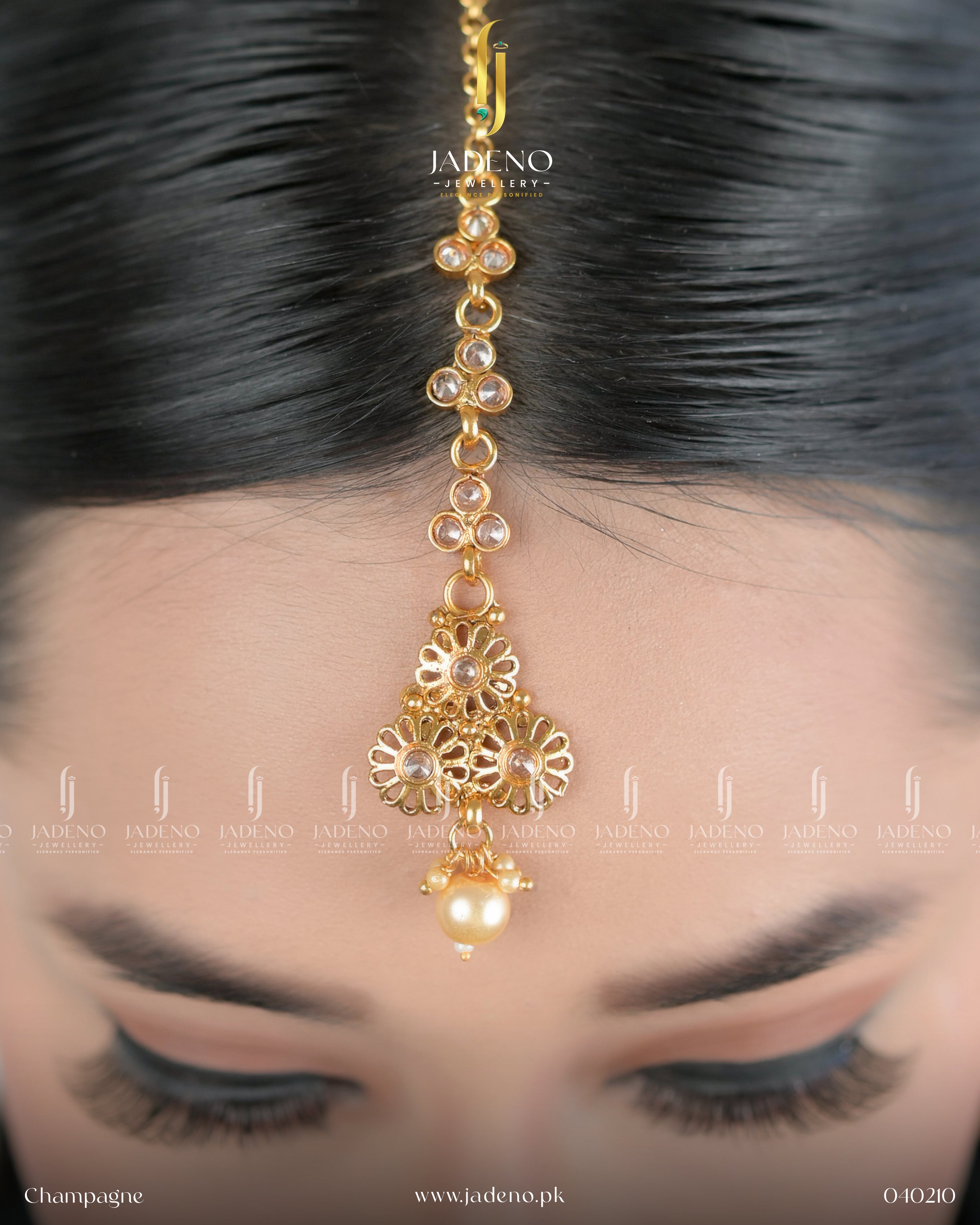 High Quality Pure Indian Superior Necklace Set with Tika