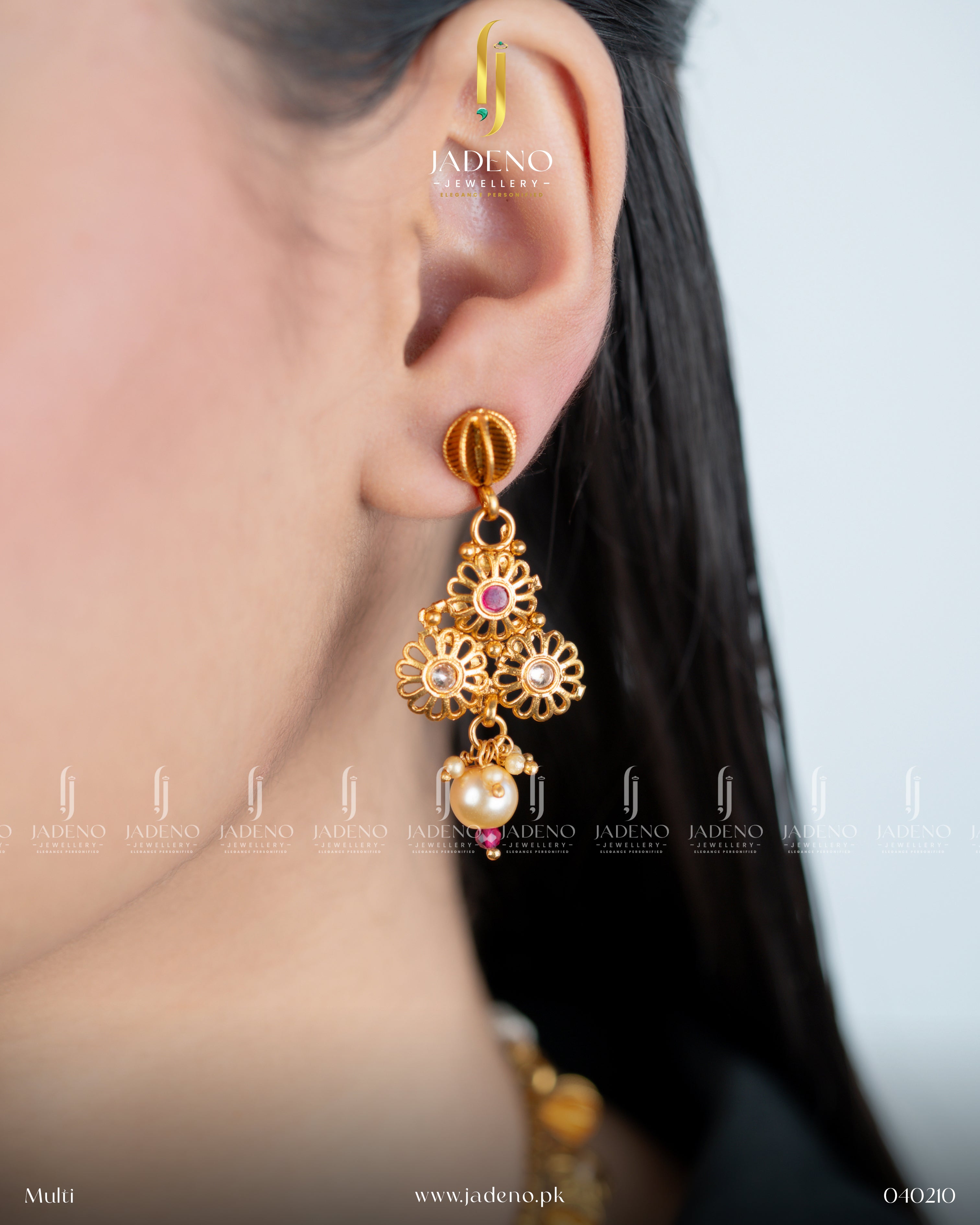 High Quality Pure Indian Superior Necklace Set with Tika