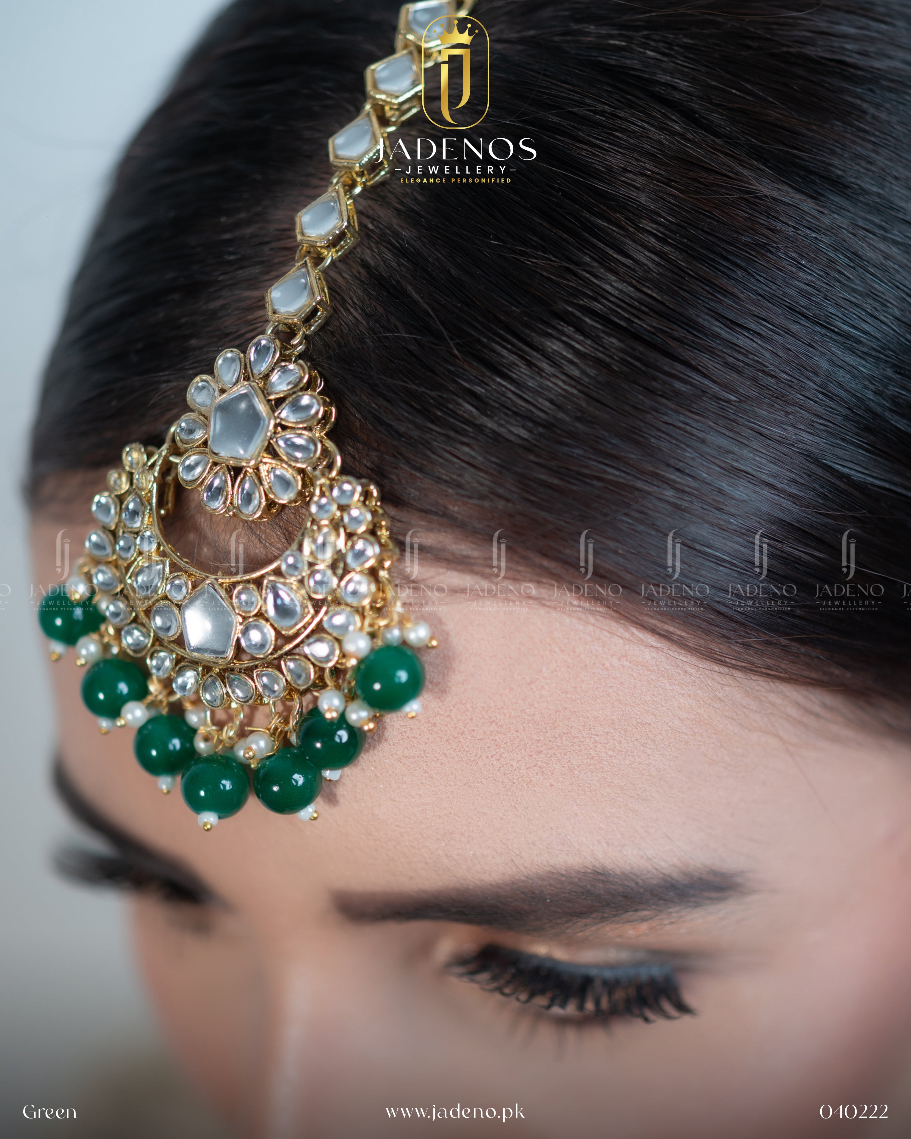 The Exclusive Husn-e-Jahan Set With Tika