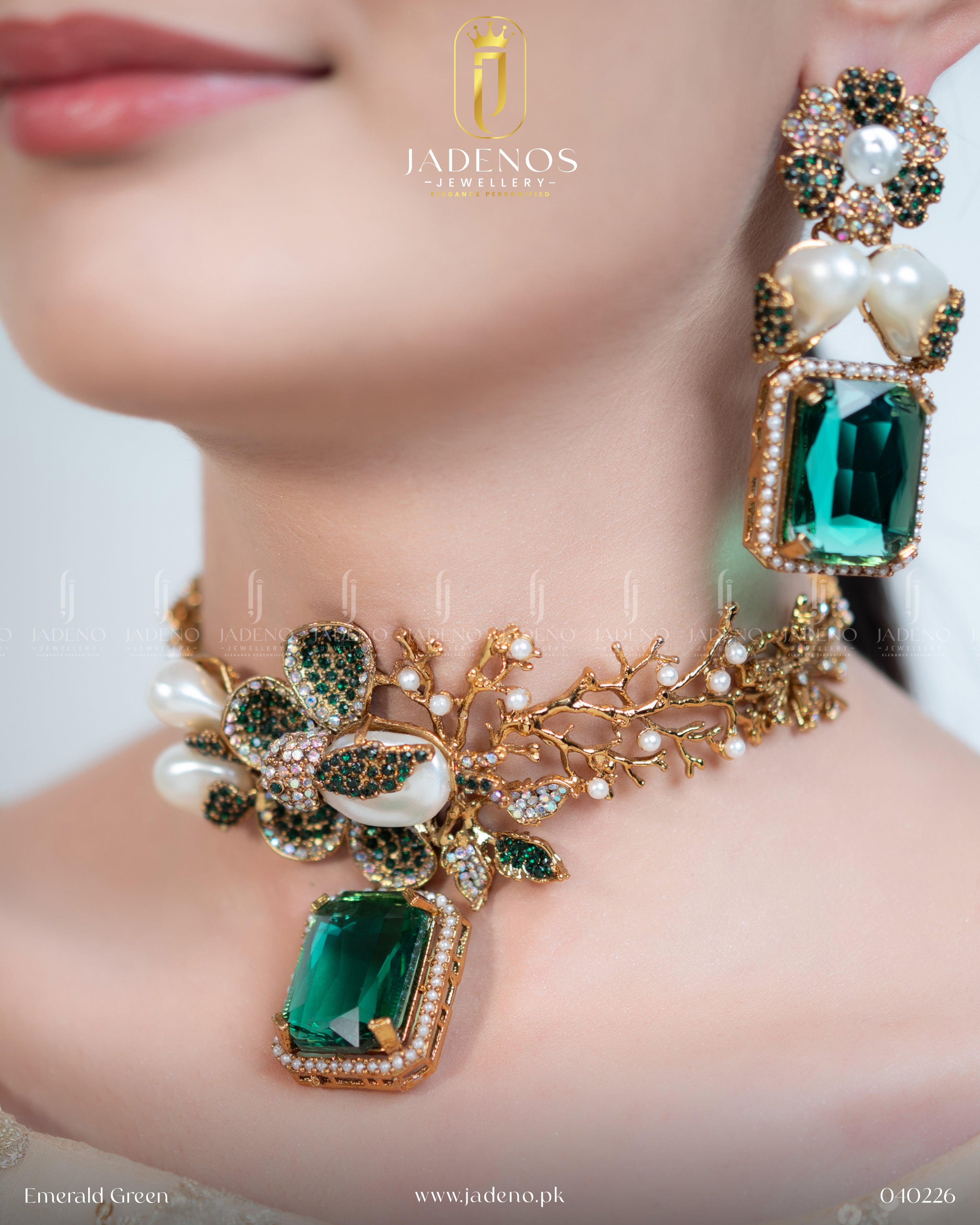 Designer's Crafted Royal Parizaad Necklace Set