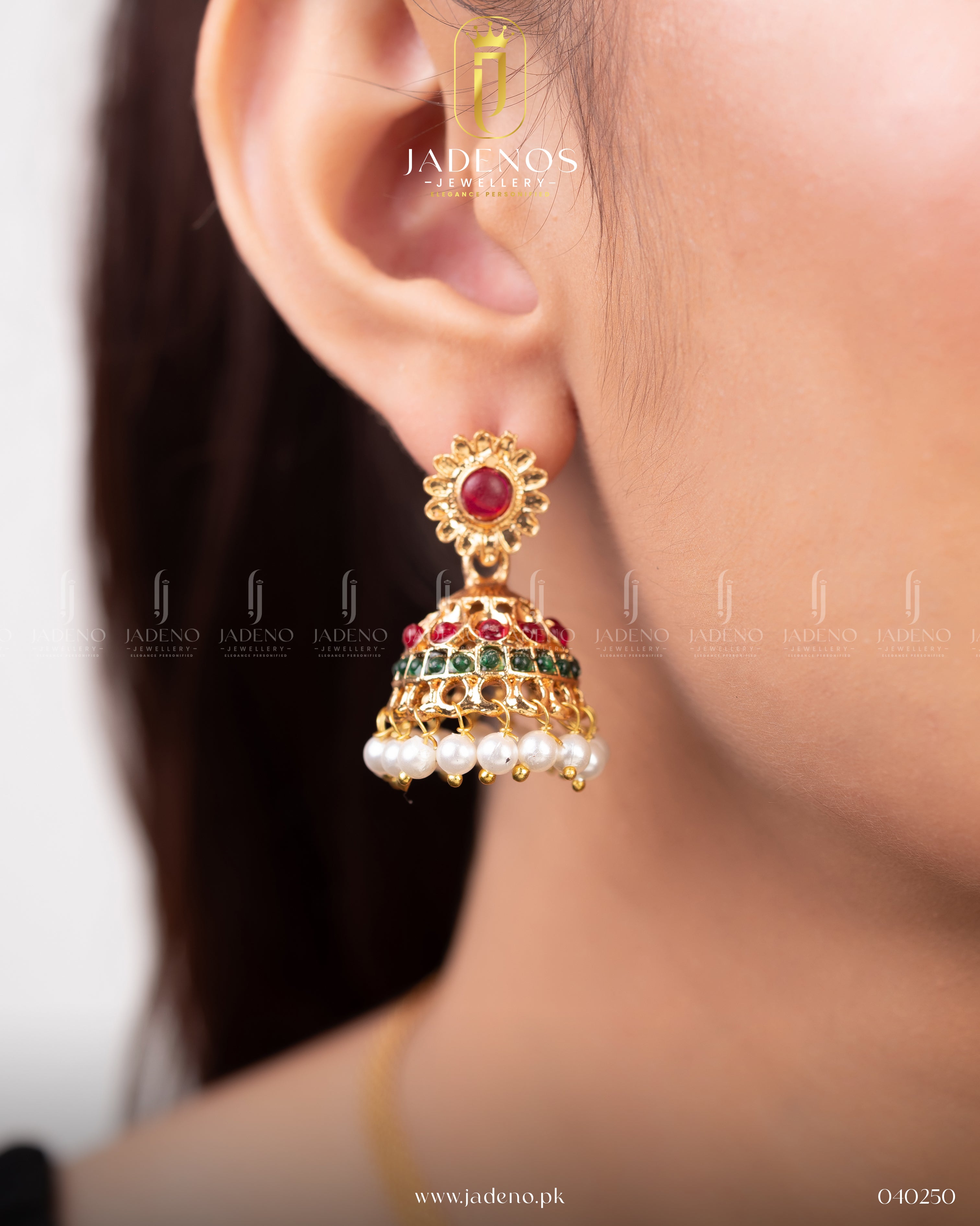Pure Indian Gold Look A Like Diva Necklace Set