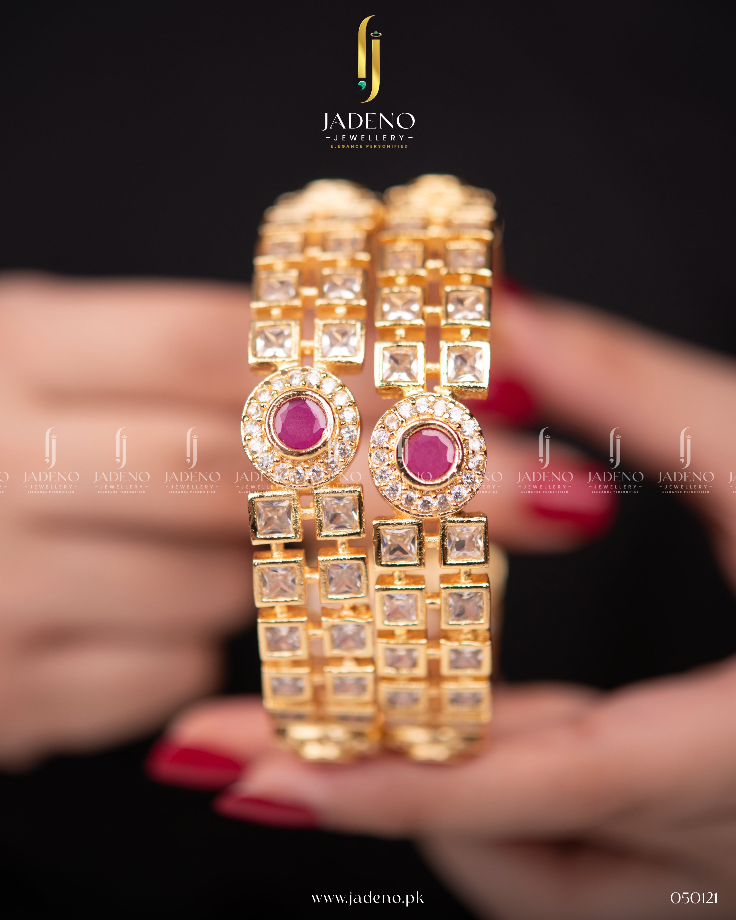 Pure Indian Atulya Cubic Zirca Bangles