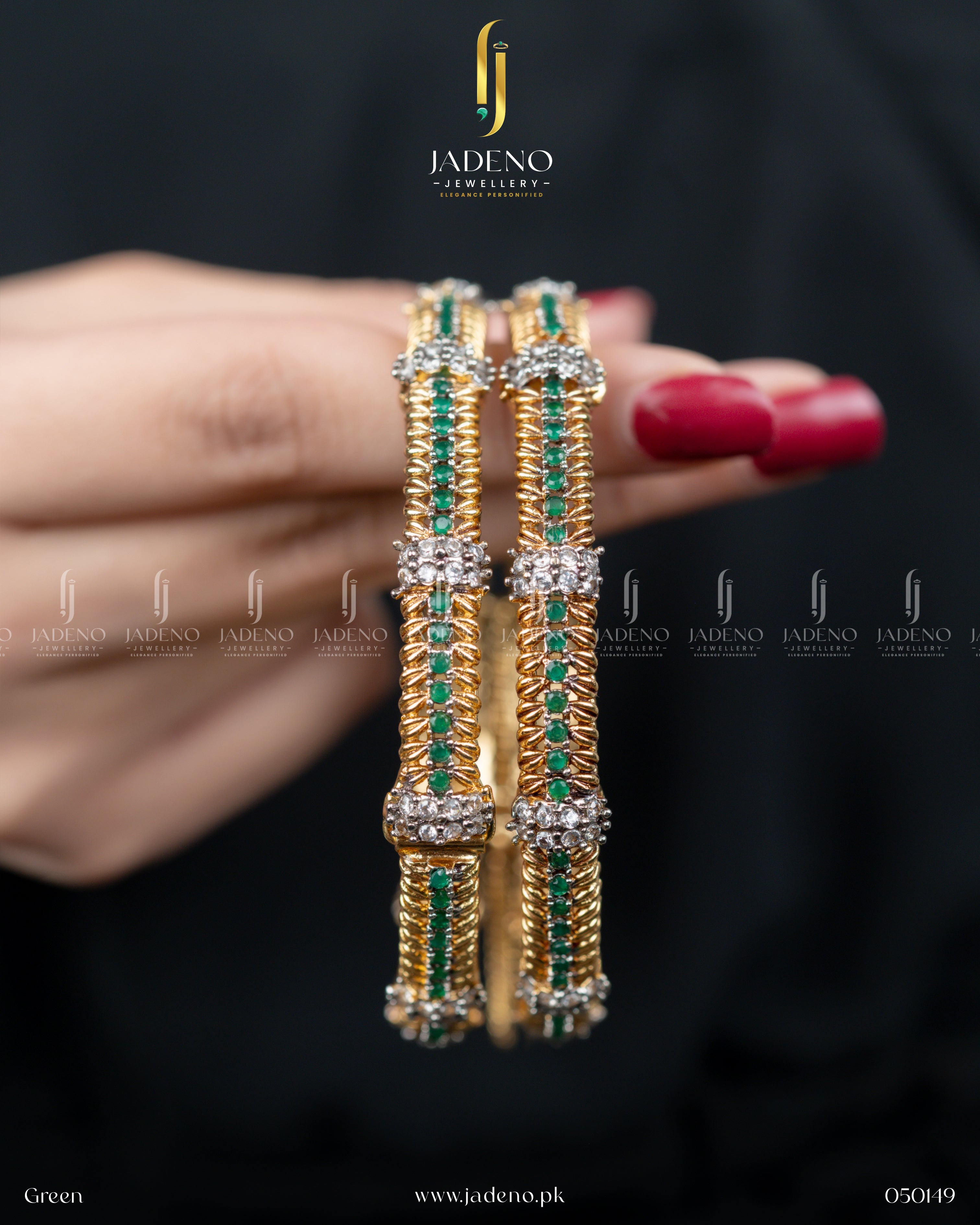 The Glittery Zarnish Bangles
