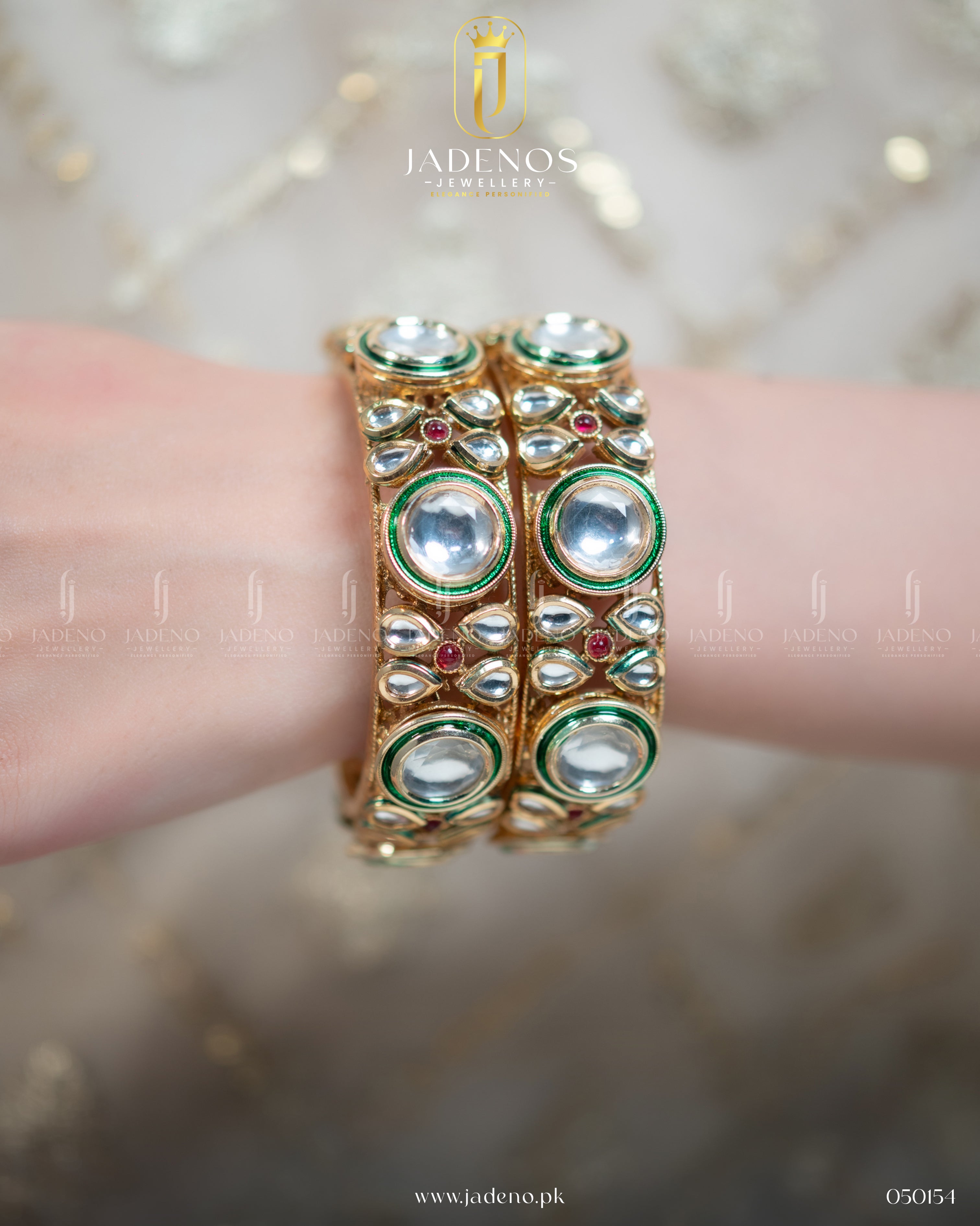 Pure Indian Kundan Anmol Bangles