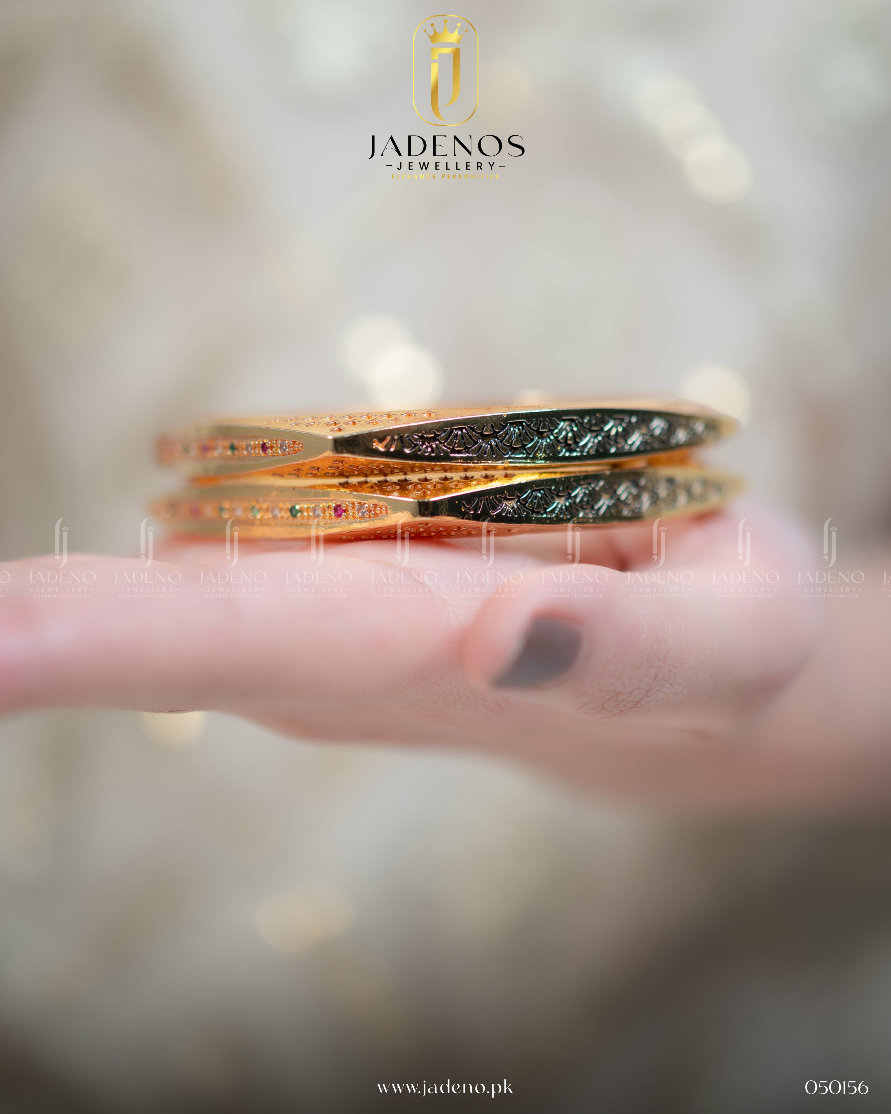 The Golden Symphony Bangles