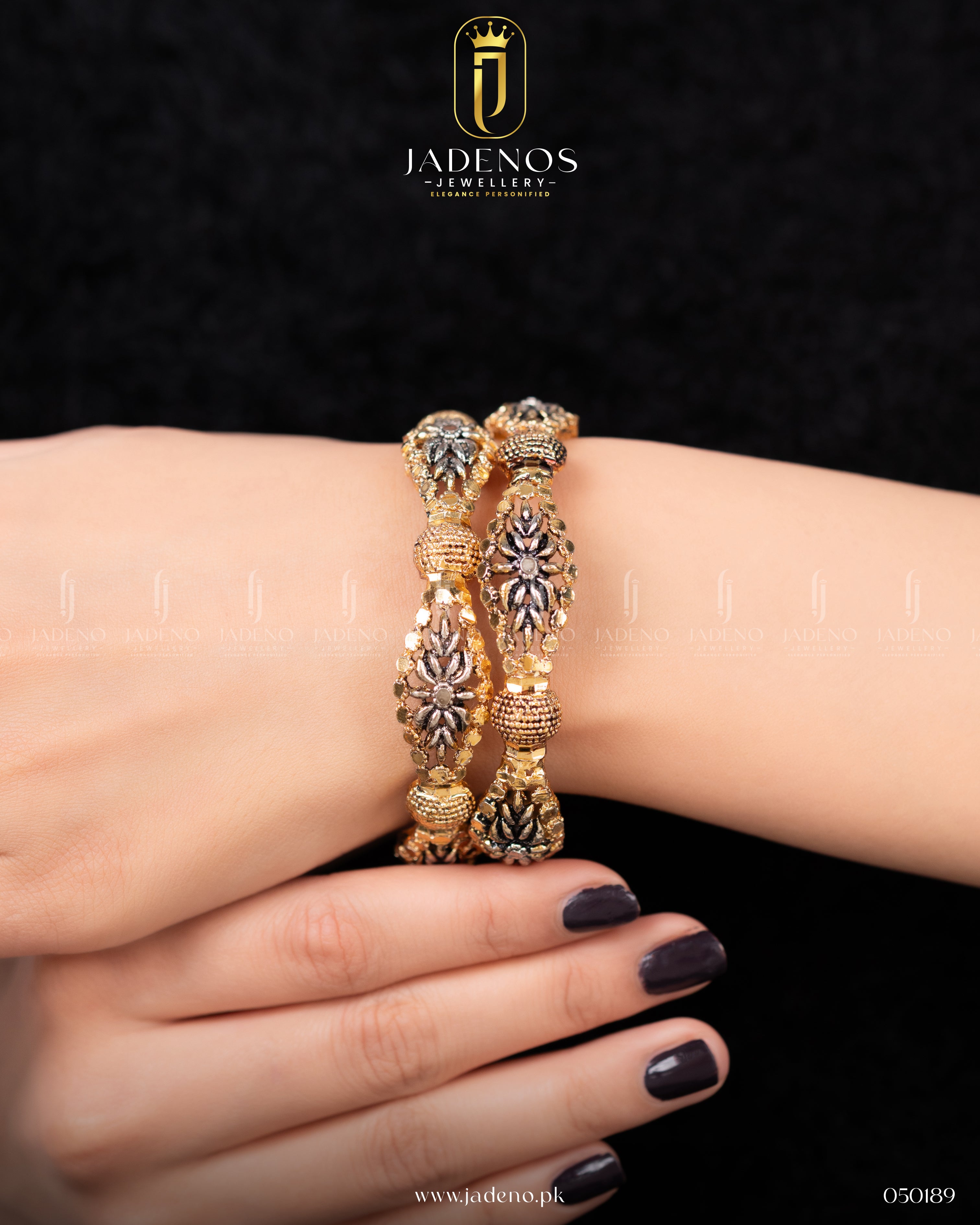 Gold Look a like Aura Bangles