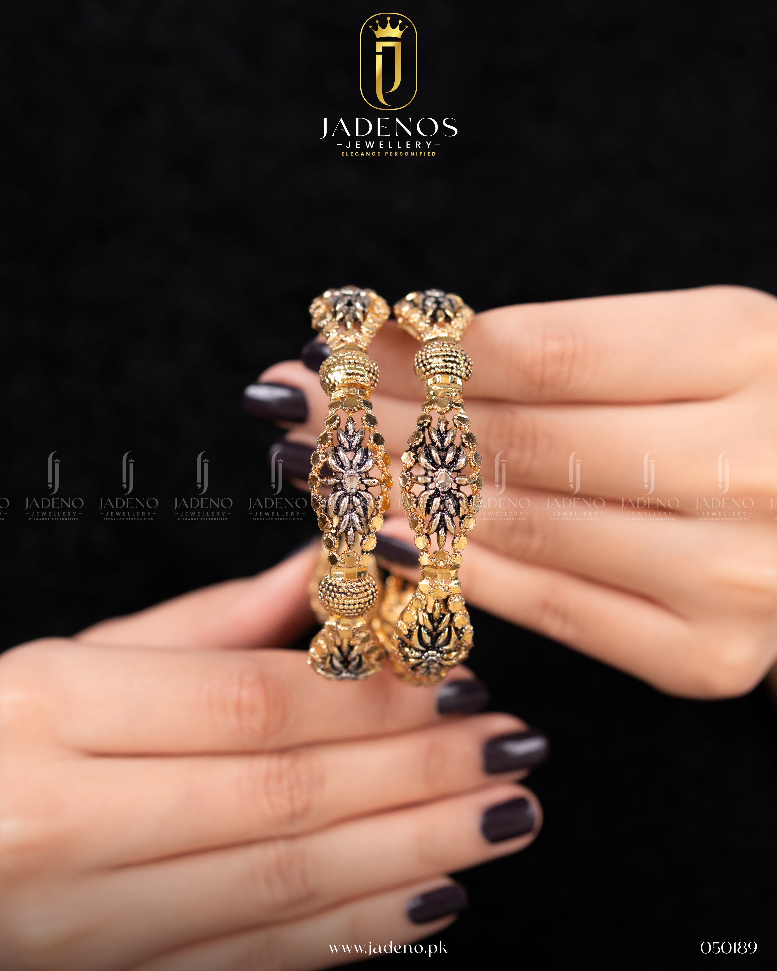 Gold Look a like Aura Bangles