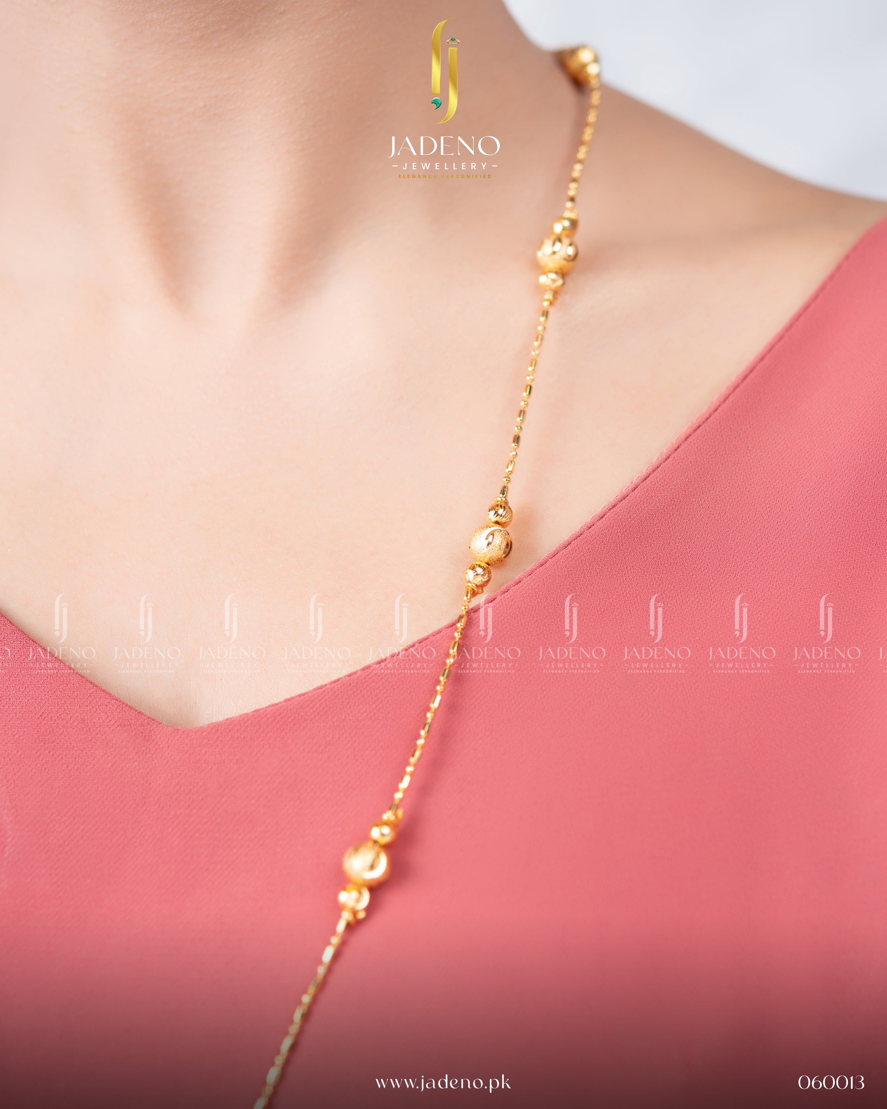 Fancy Gold Plated Ball Chain
