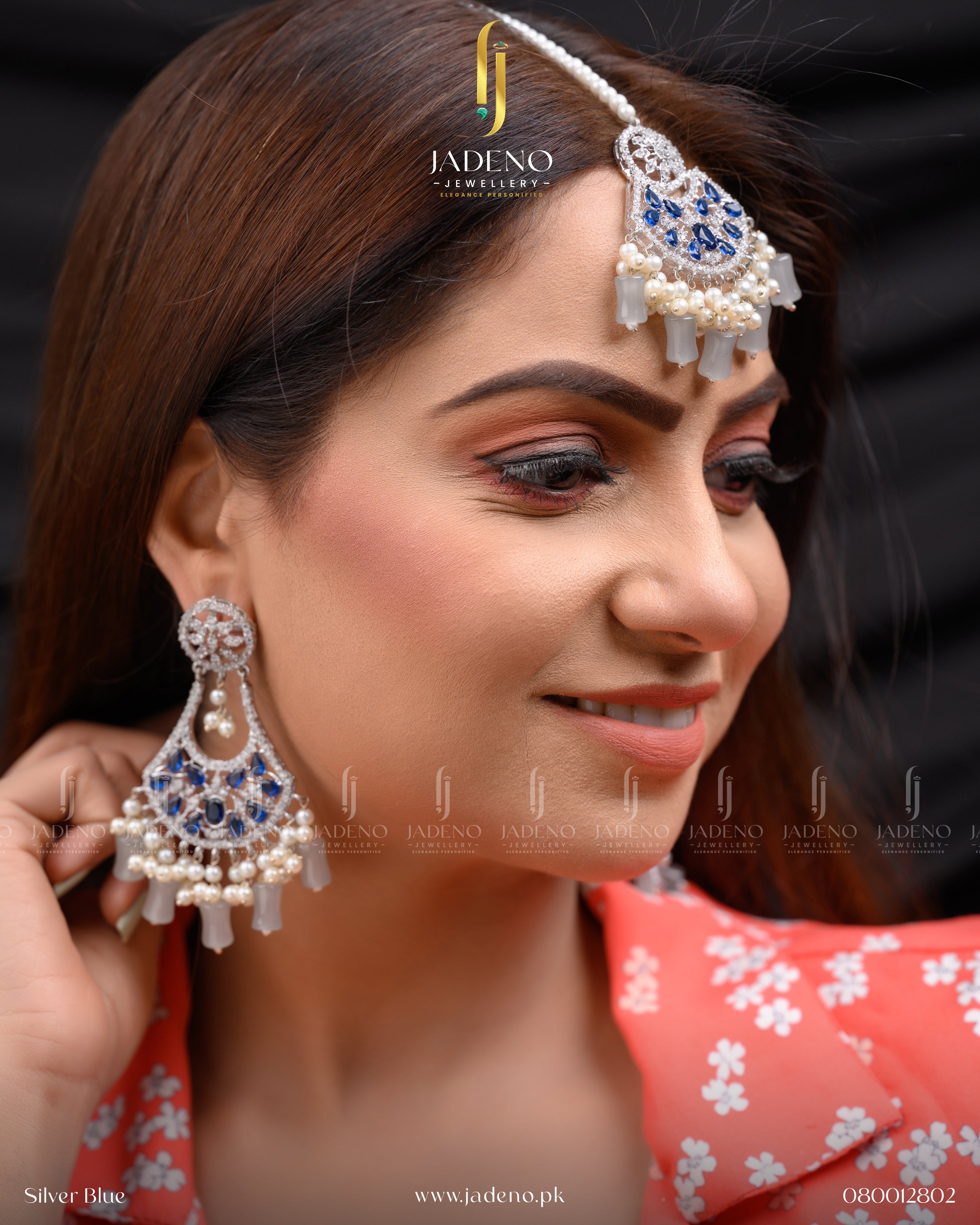 Drop Dead Gorgeous Earrings with Tikka