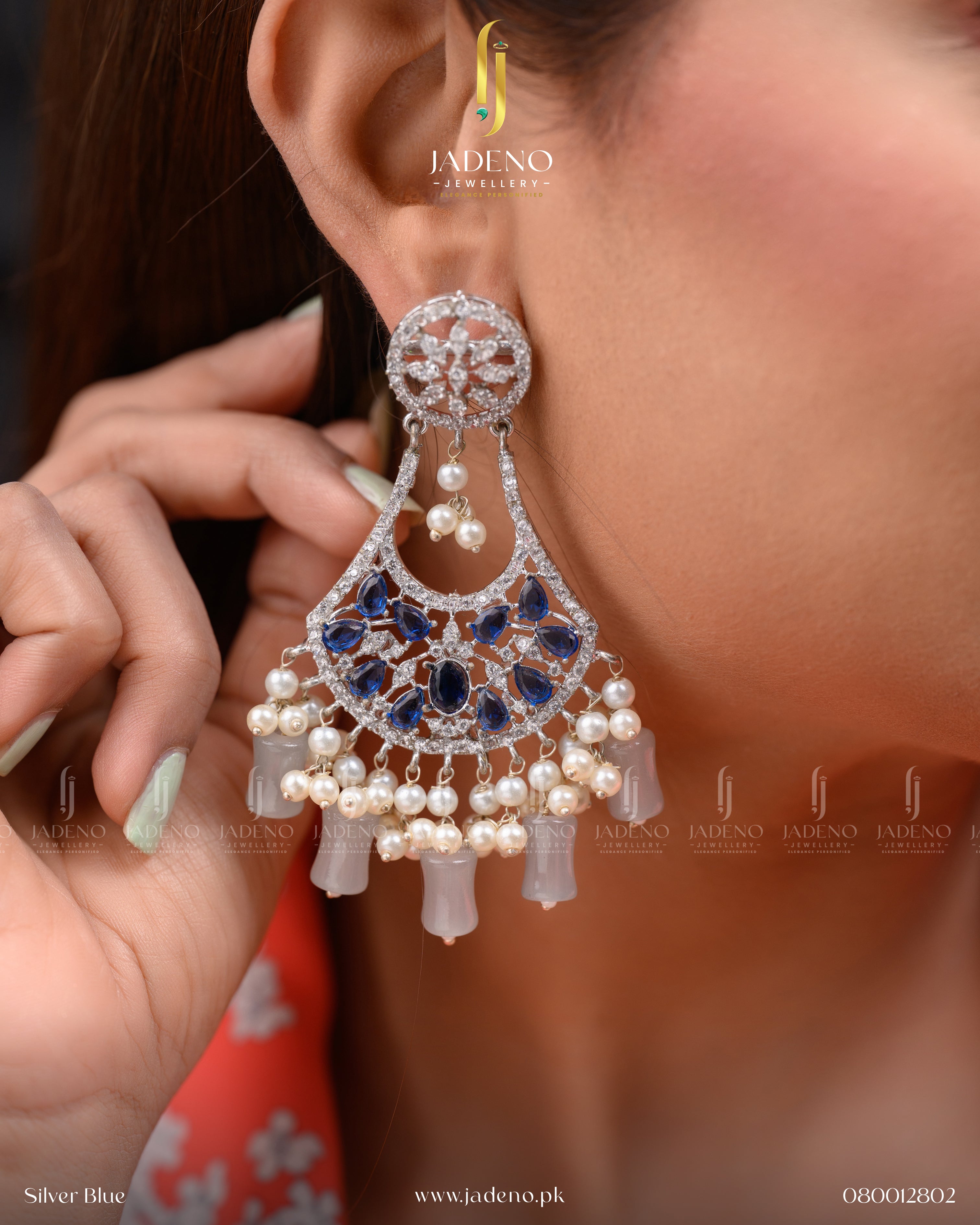 Drop Dead Gorgeous Earrings with Tikka