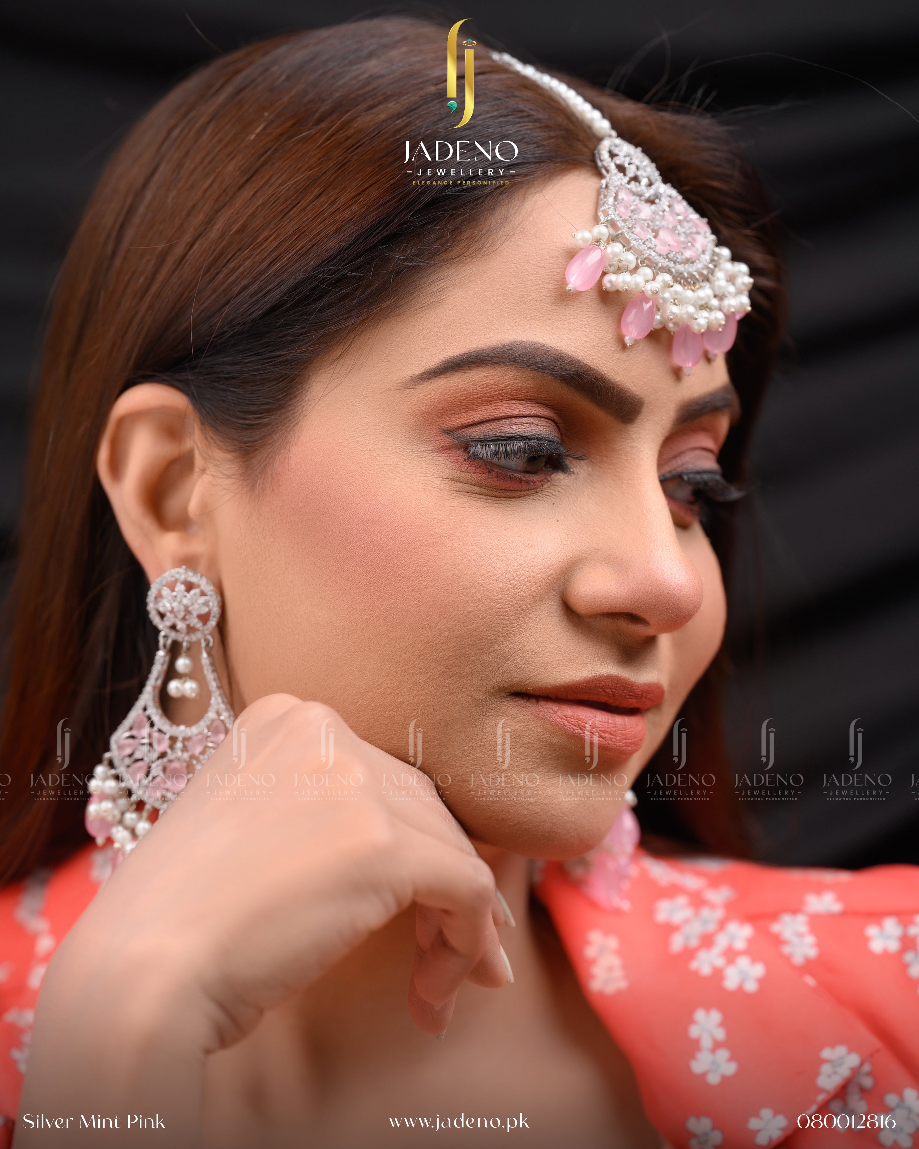 Drop Dead Gorgeous Earrings with Tikka
