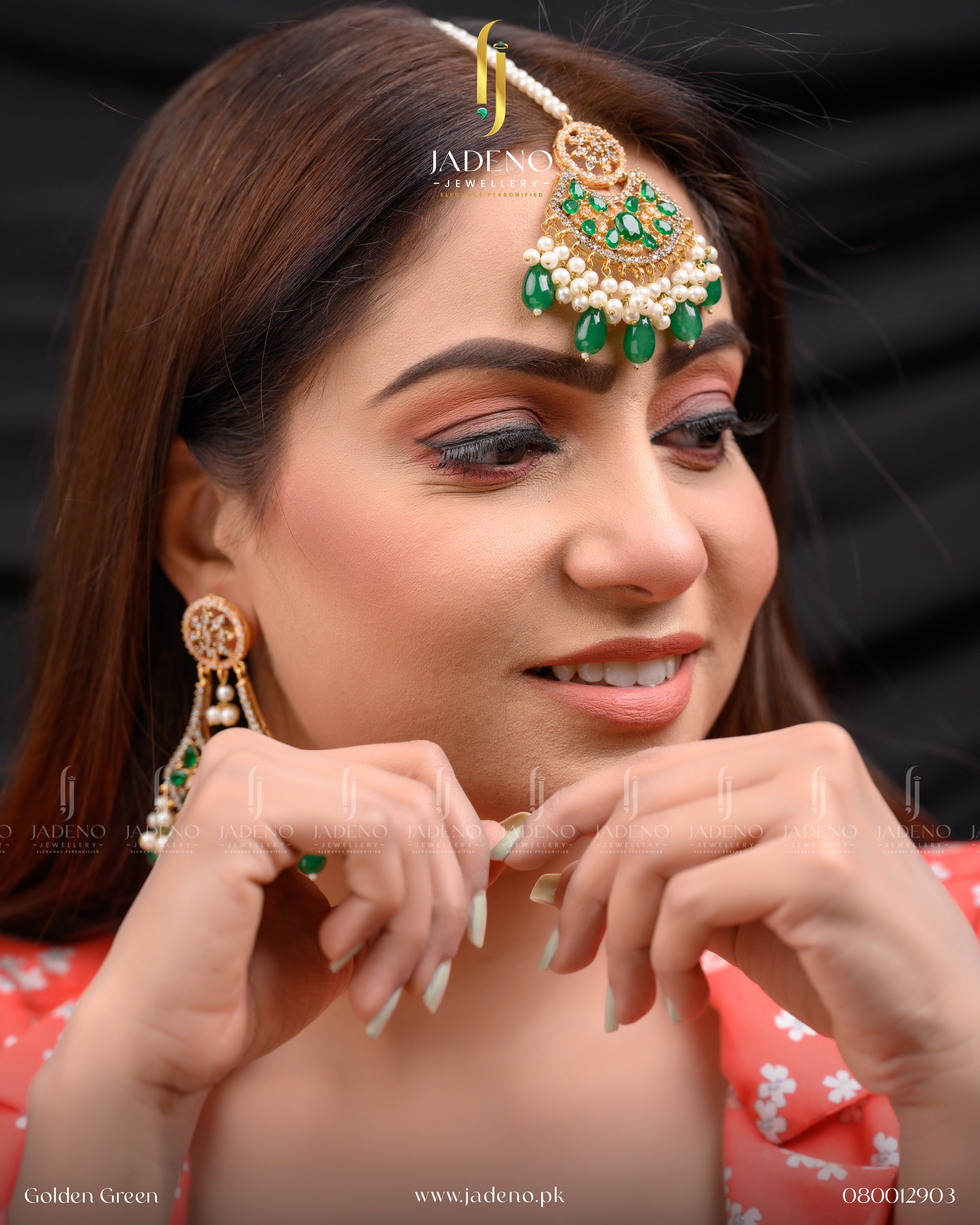 Drop Dead Gorgeous Earrings with Tikka