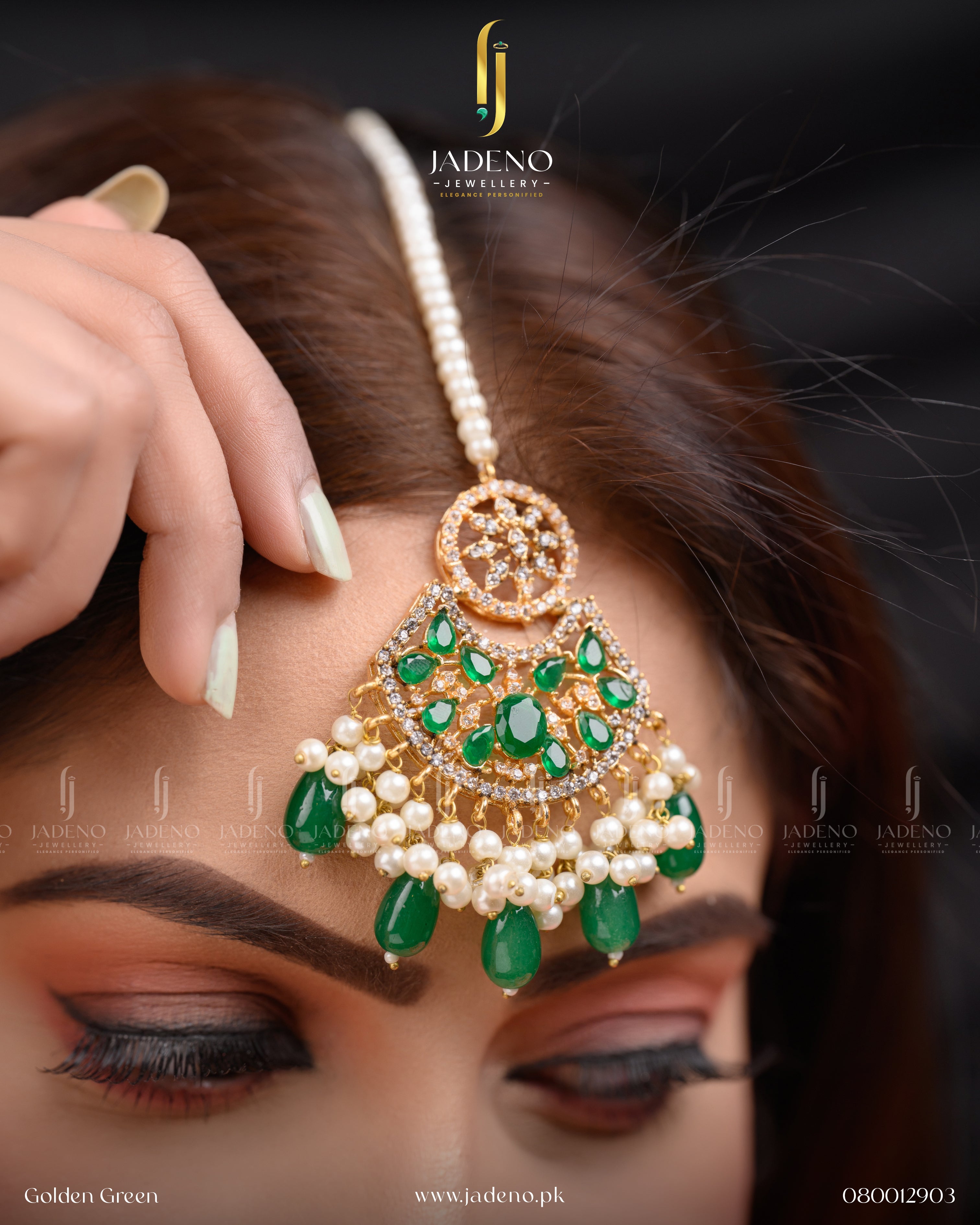 Drop Dead Gorgeous Earrings with Tikka