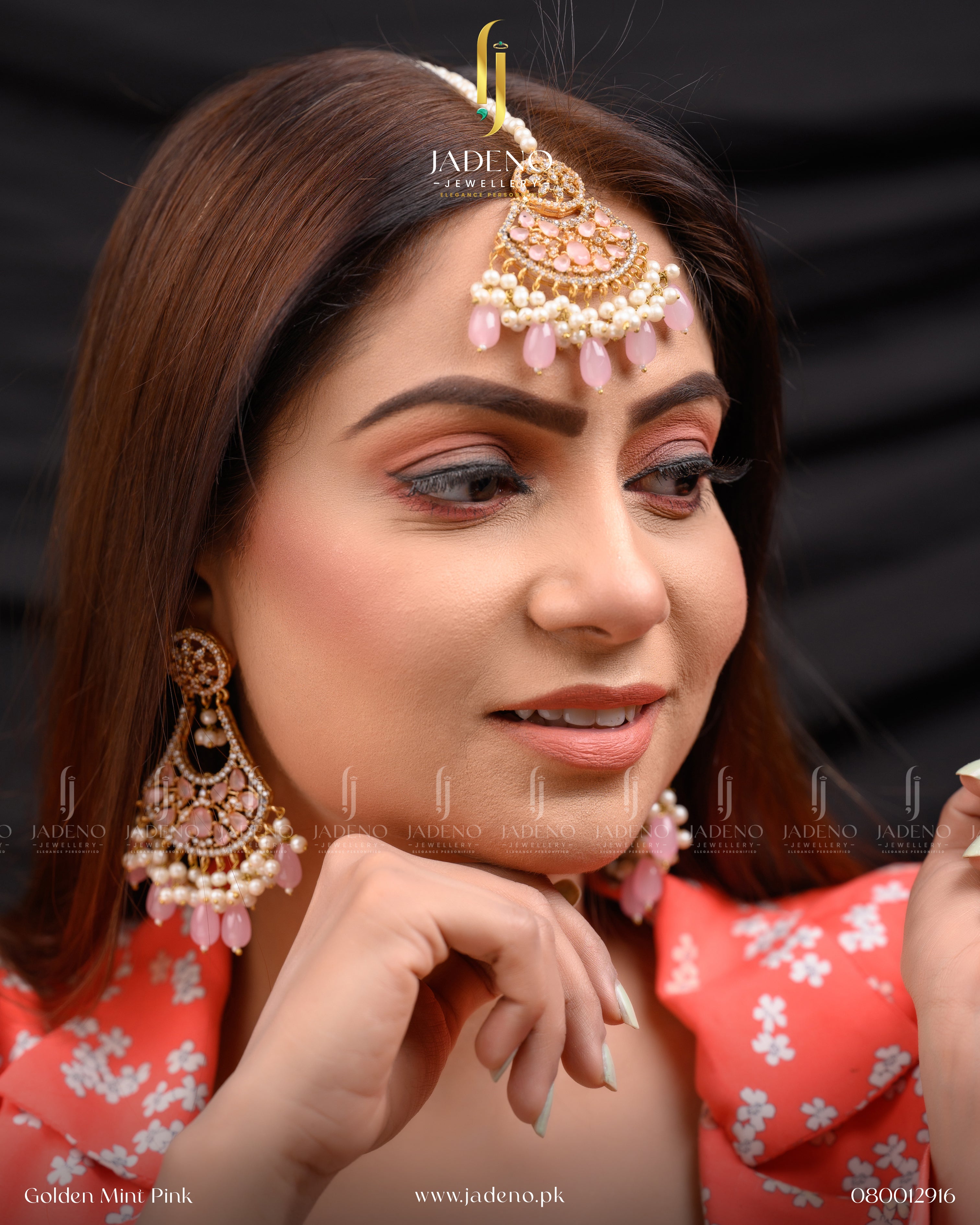 Drop Dead Gorgeous Earrings with Tikka