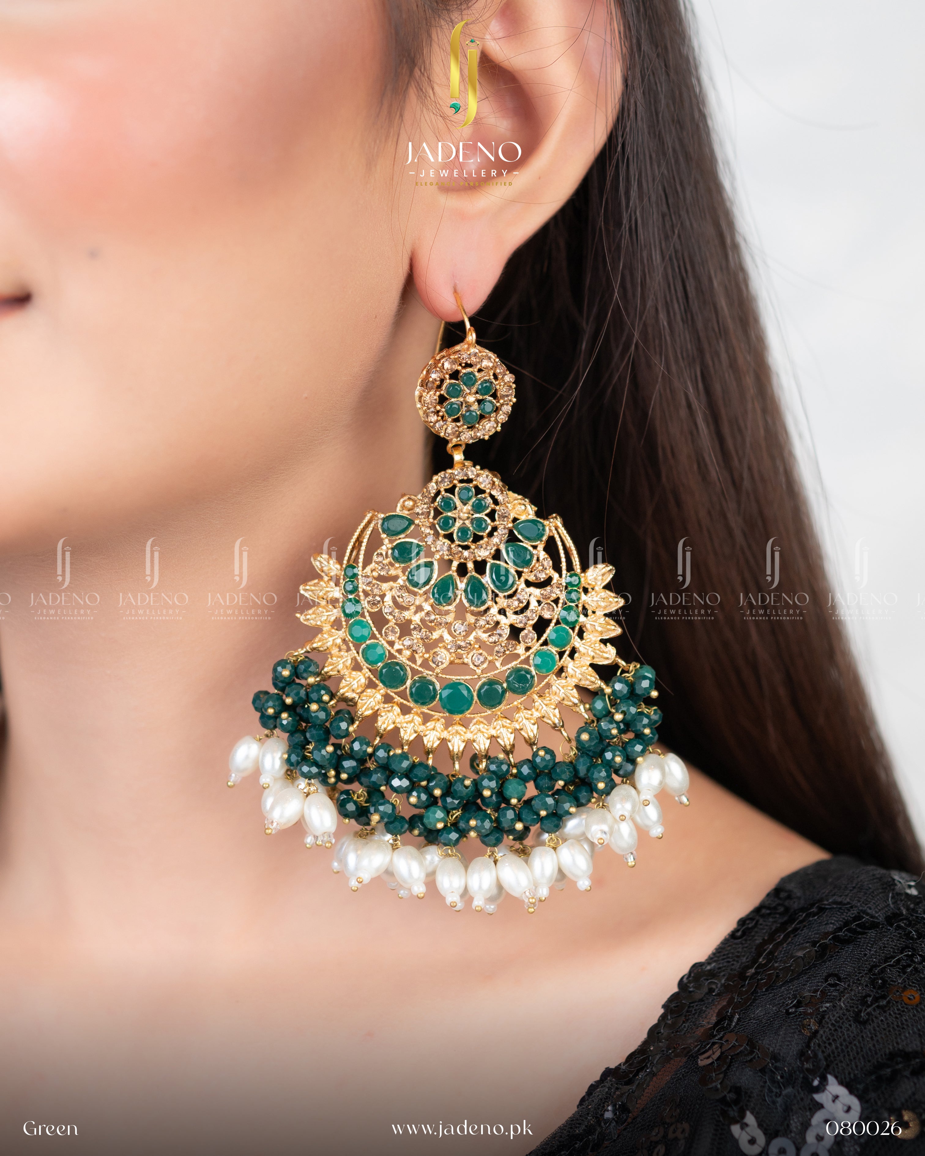 The Sonali Earrings with Tika
