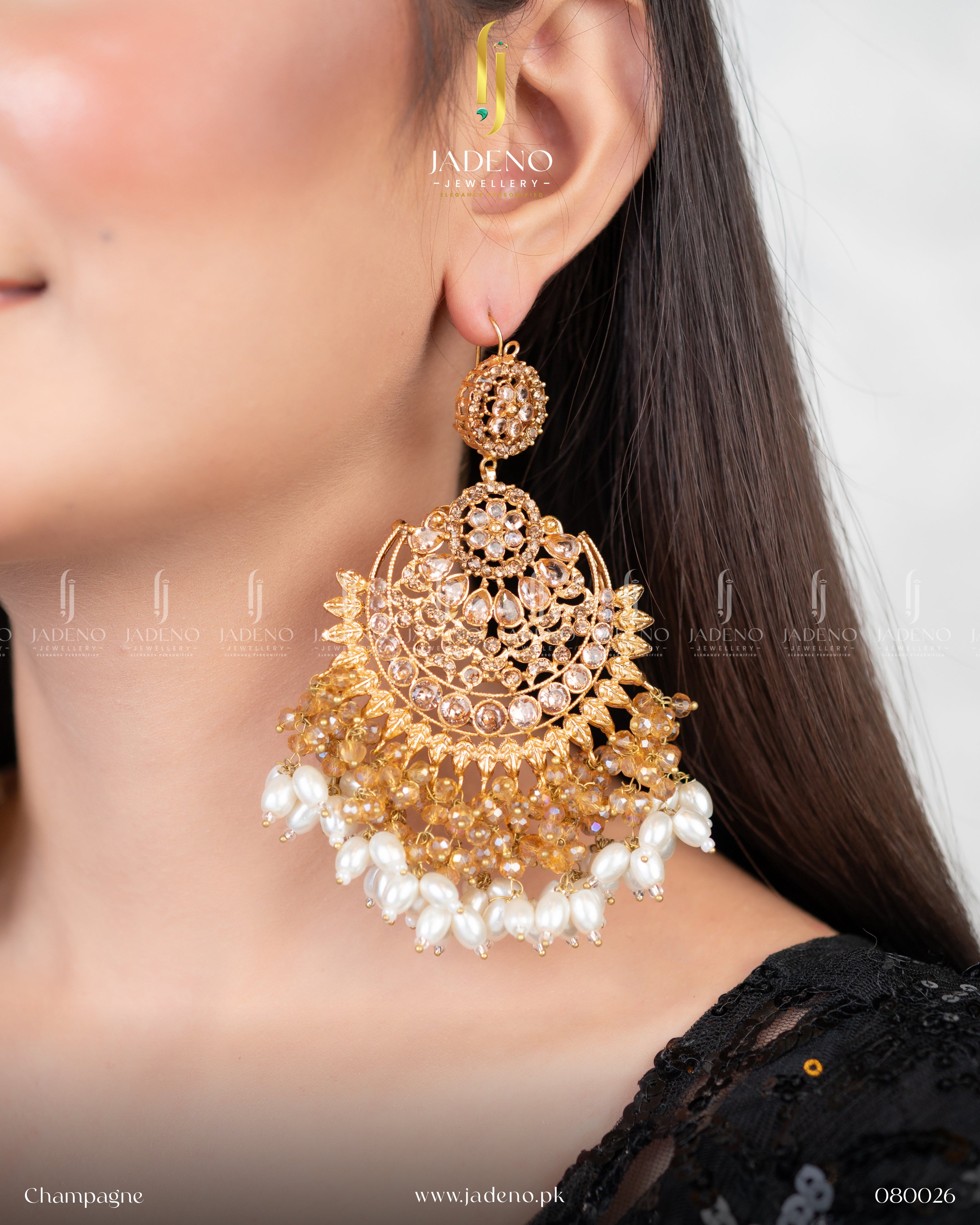 The Sonali Earrings with Tika