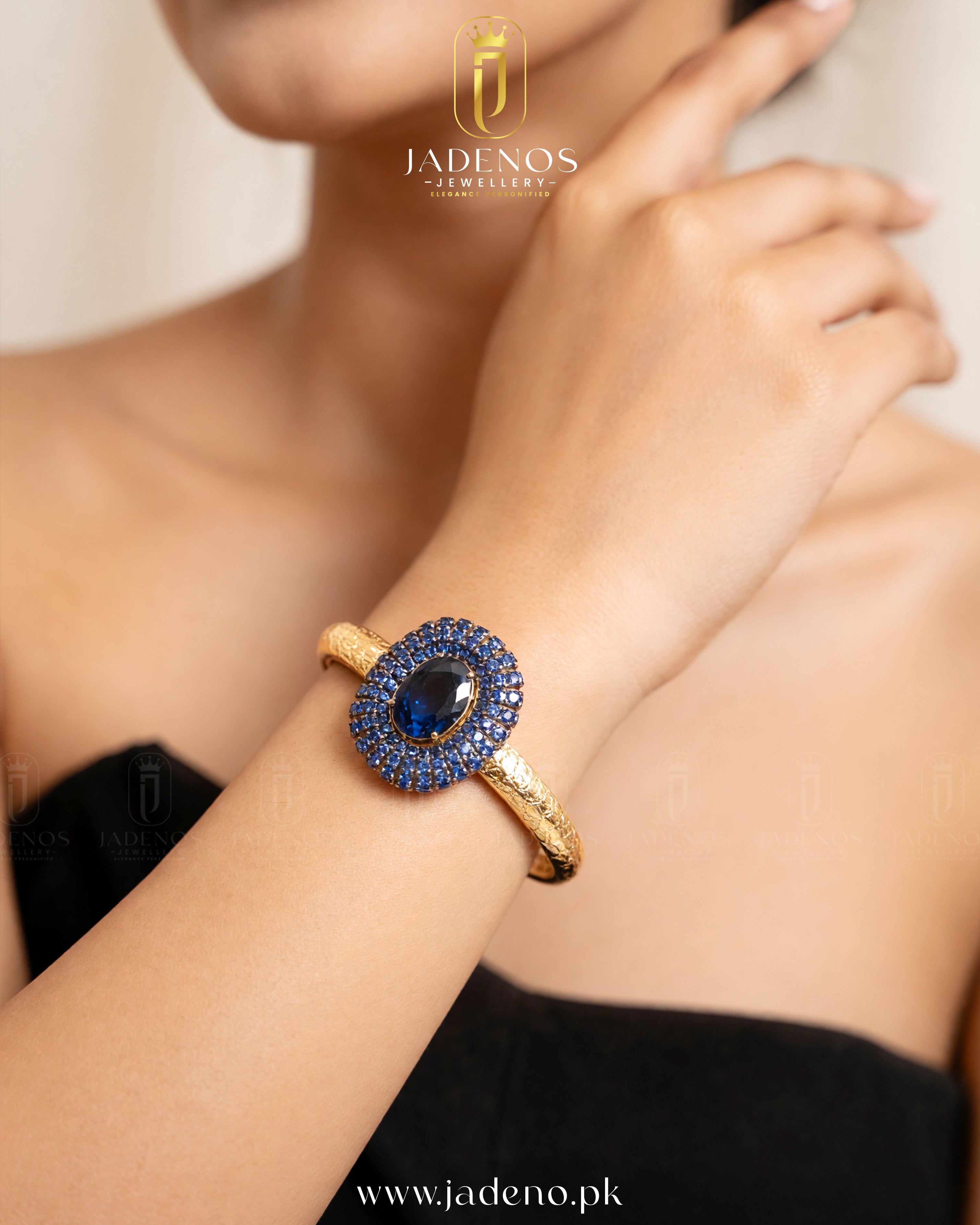 The Celestia Openable Bracelet-Cuff