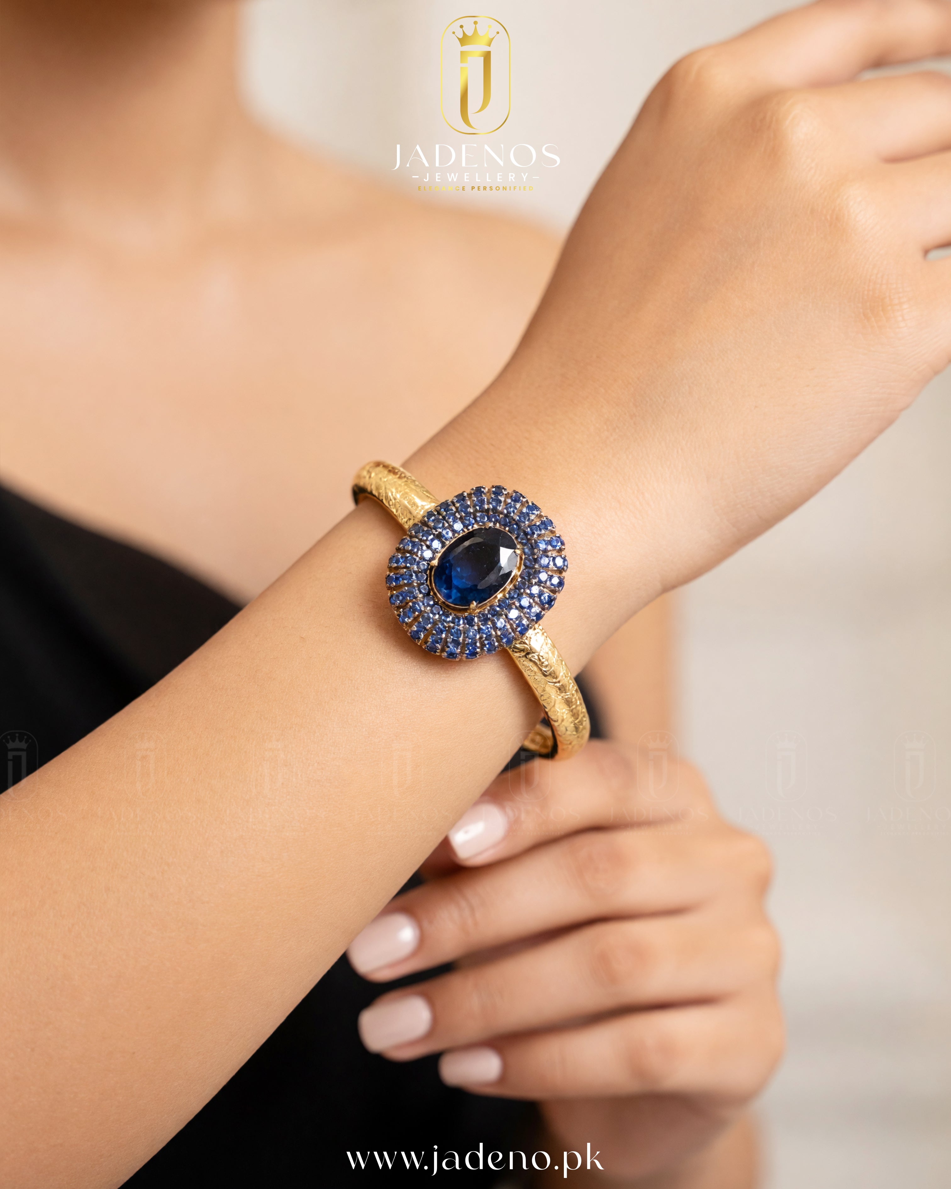 The Celestia Openable Bracelet-Cuff