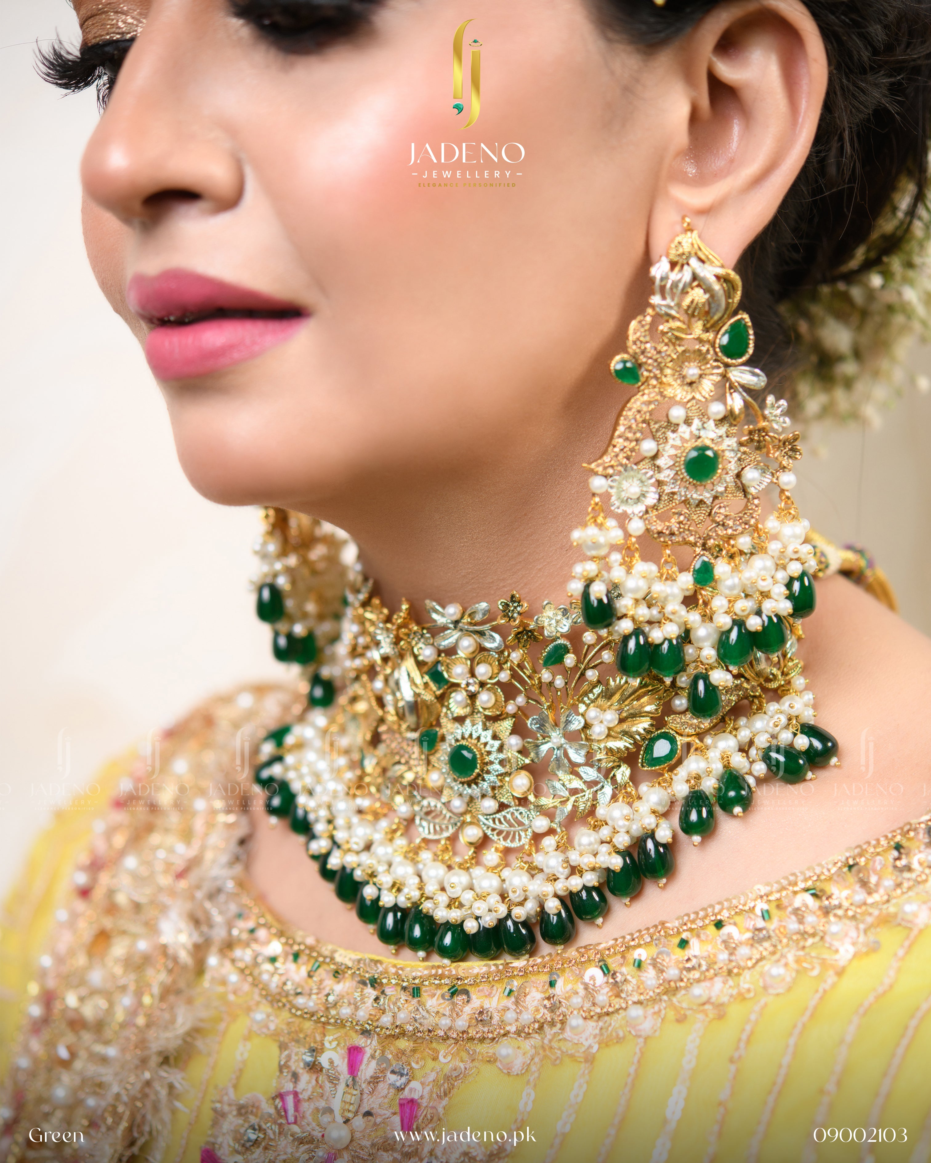 Premium Quality Maharani Complete Bridal Set.