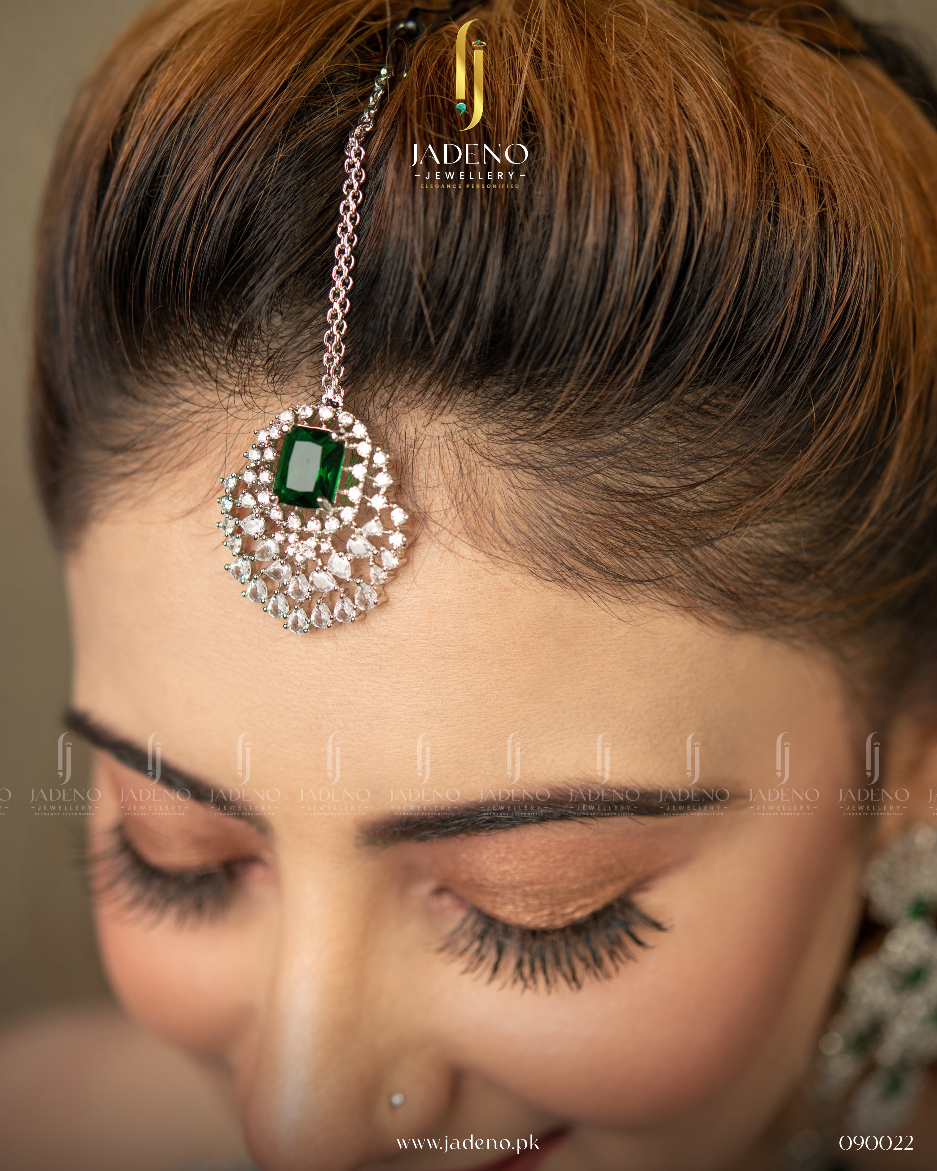 Kiara Advani Inspired American Diamond Royal Bridal Set