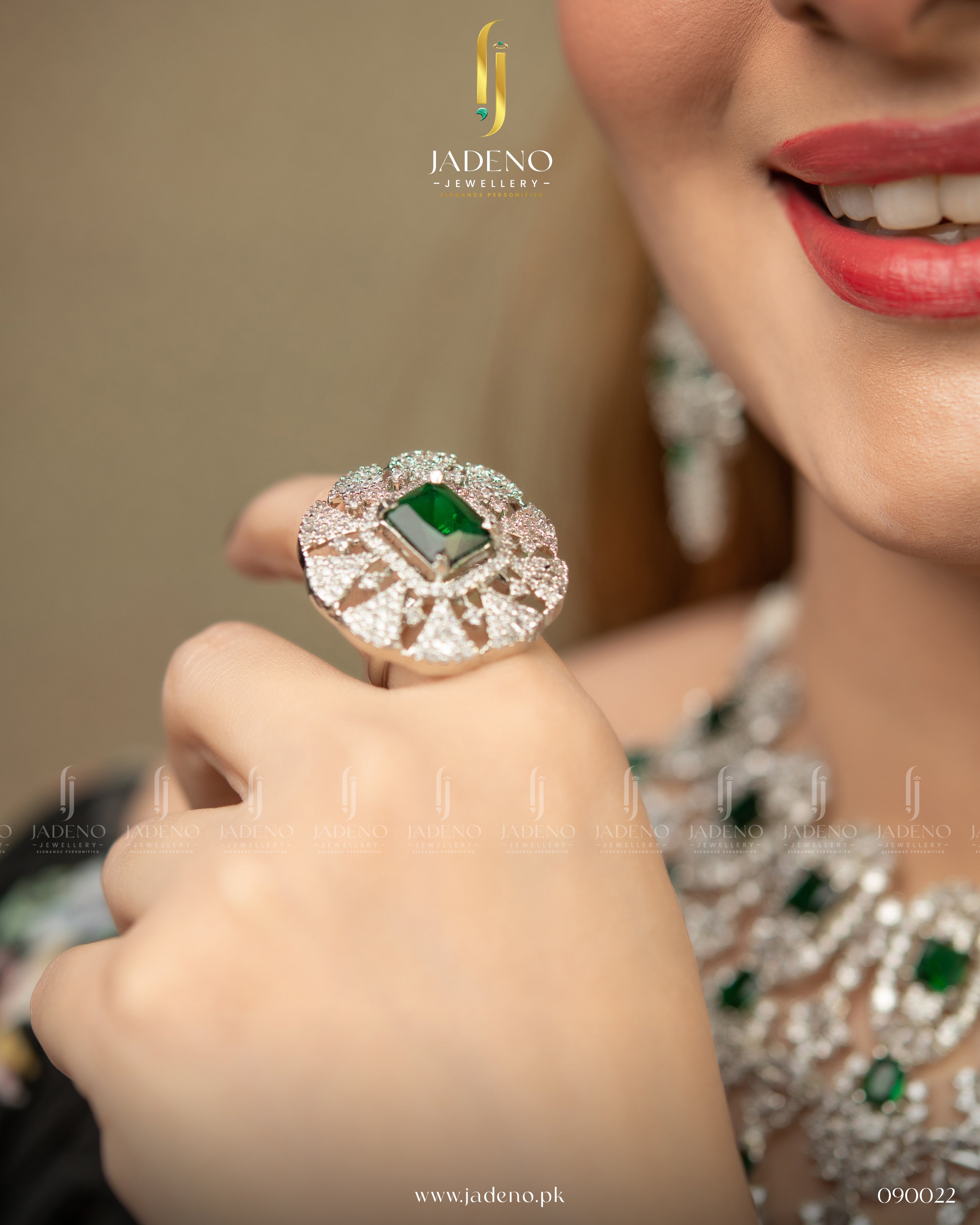 Kiara Advani Inspired American Diamond Royal Bridal Set