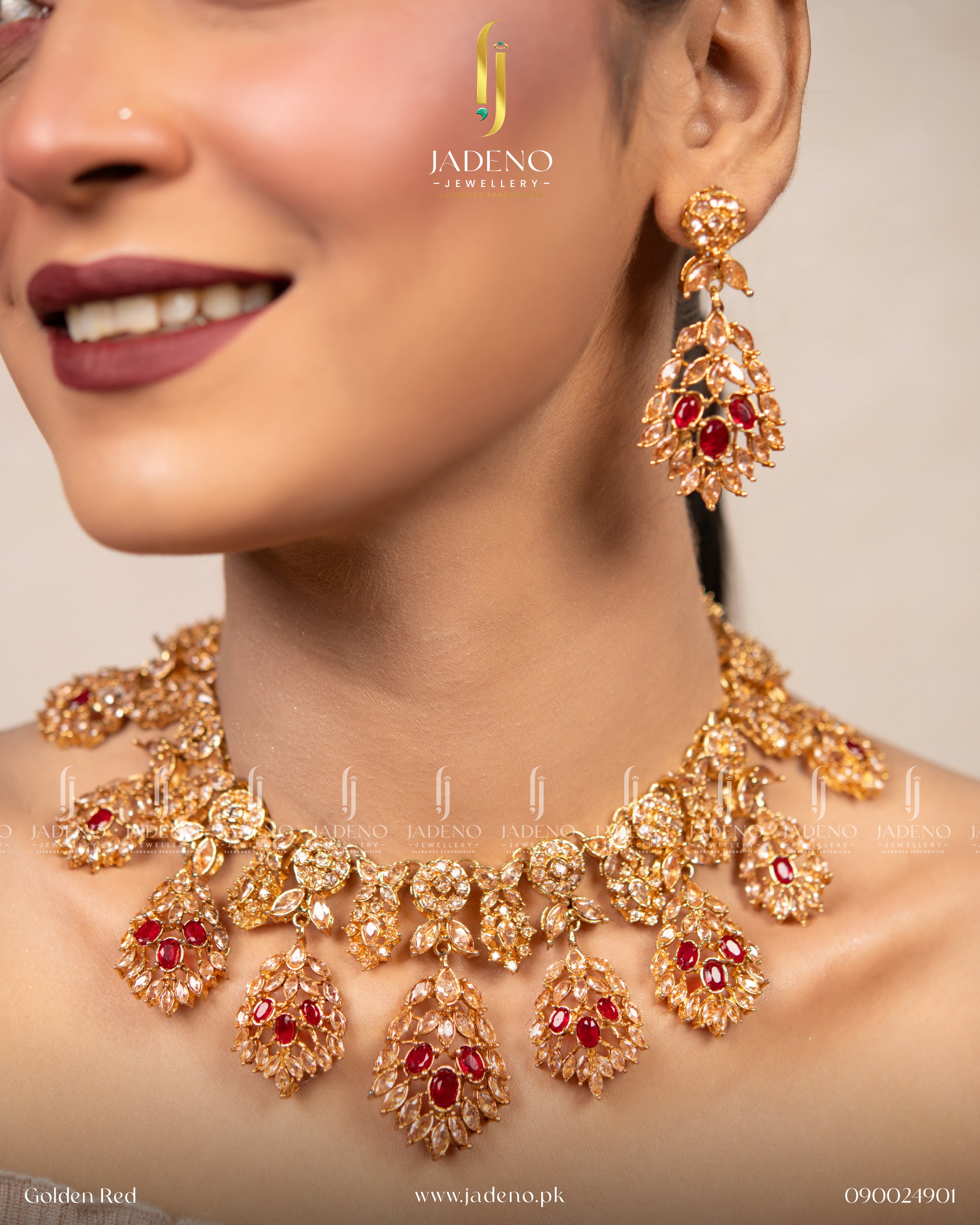 Party Wear Designer's made Necklace Set with Tika