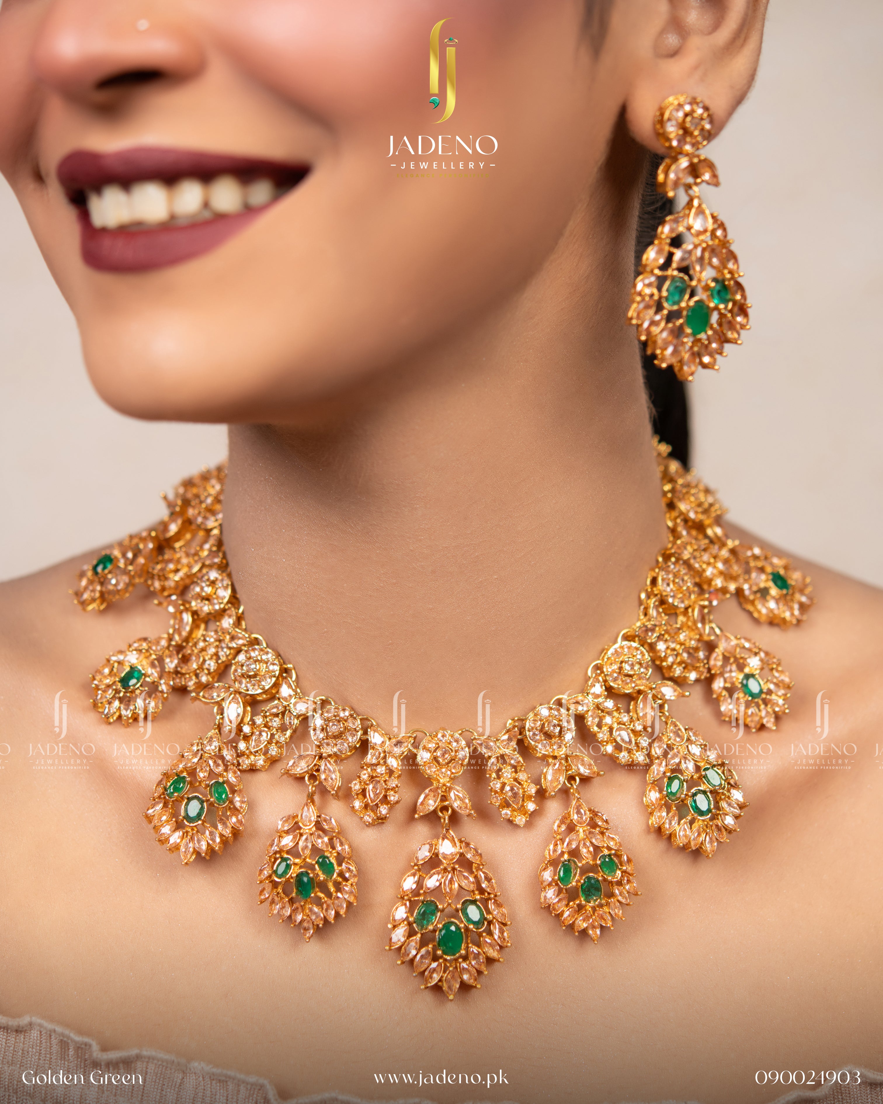 Party Wear Designer's made Necklace Set with Tika