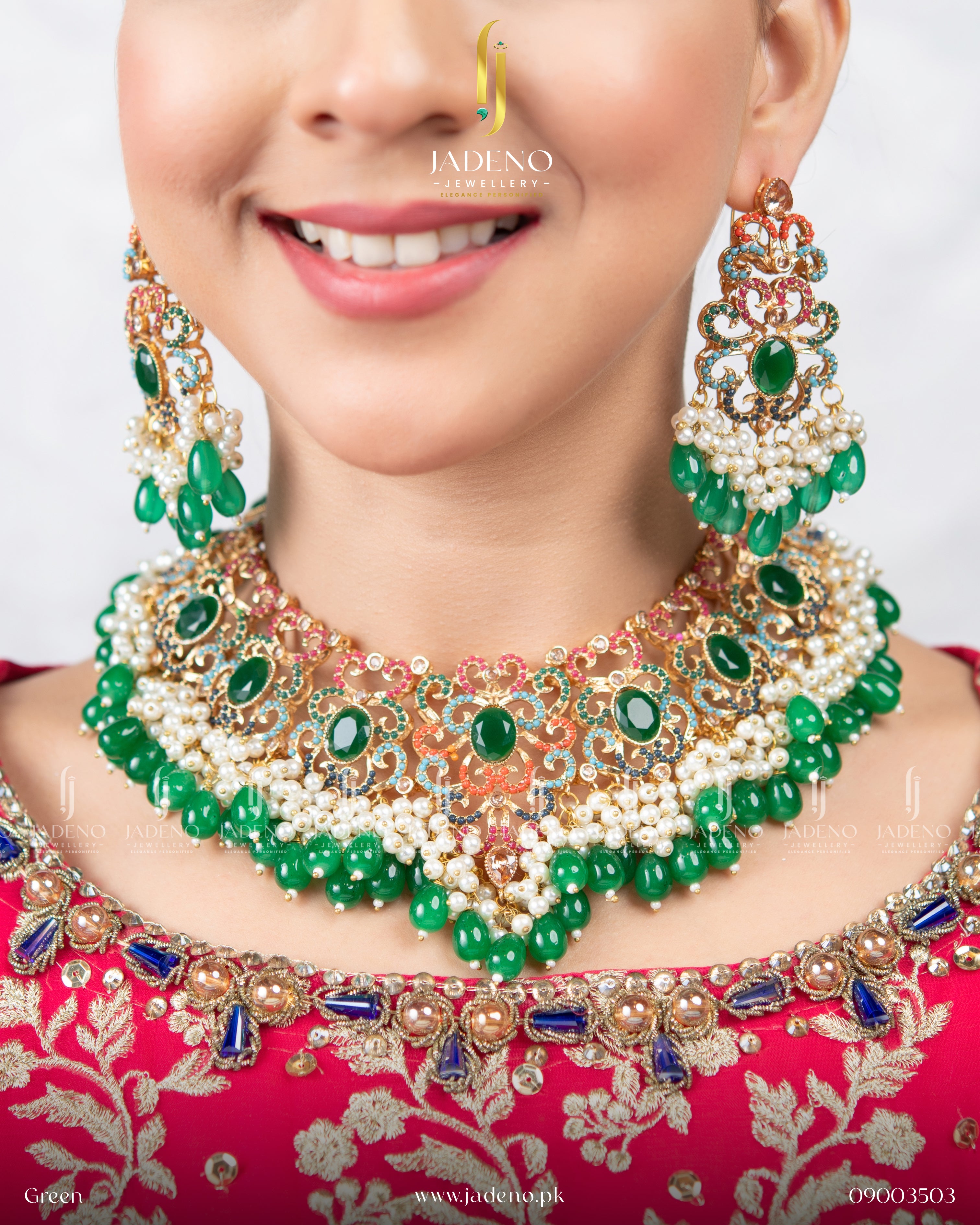 Traditional Crystiala Malkani Bridal Set