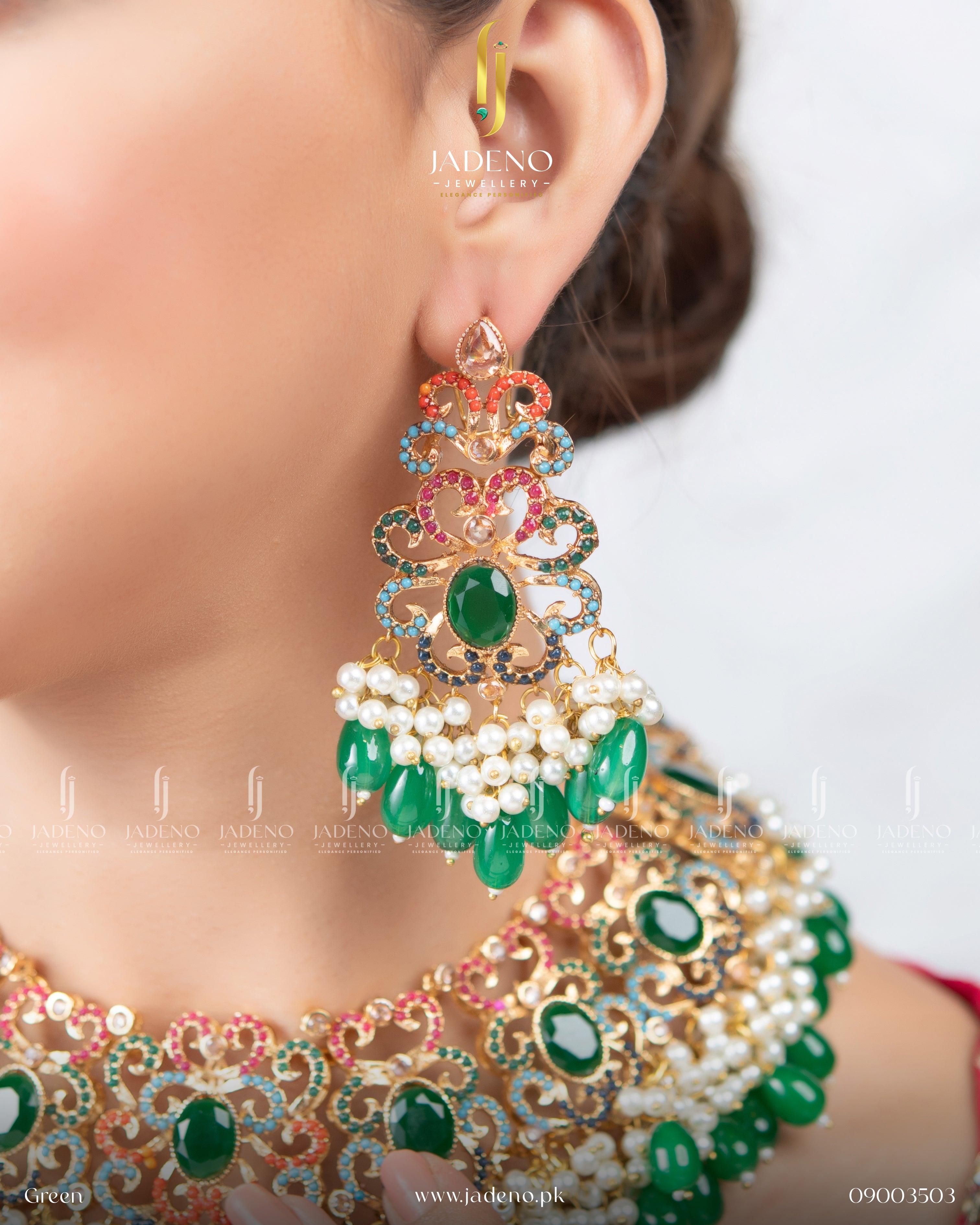 Traditional Crystiala Malkani Bridal Set