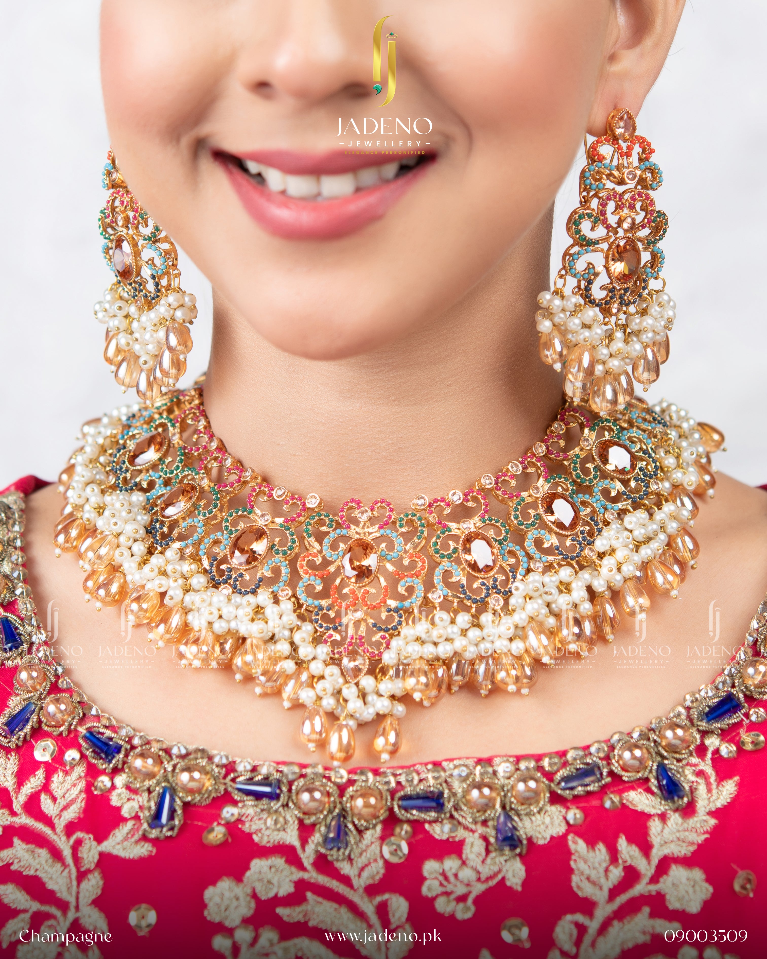Traditional Crystiala Malkani Bridal Set