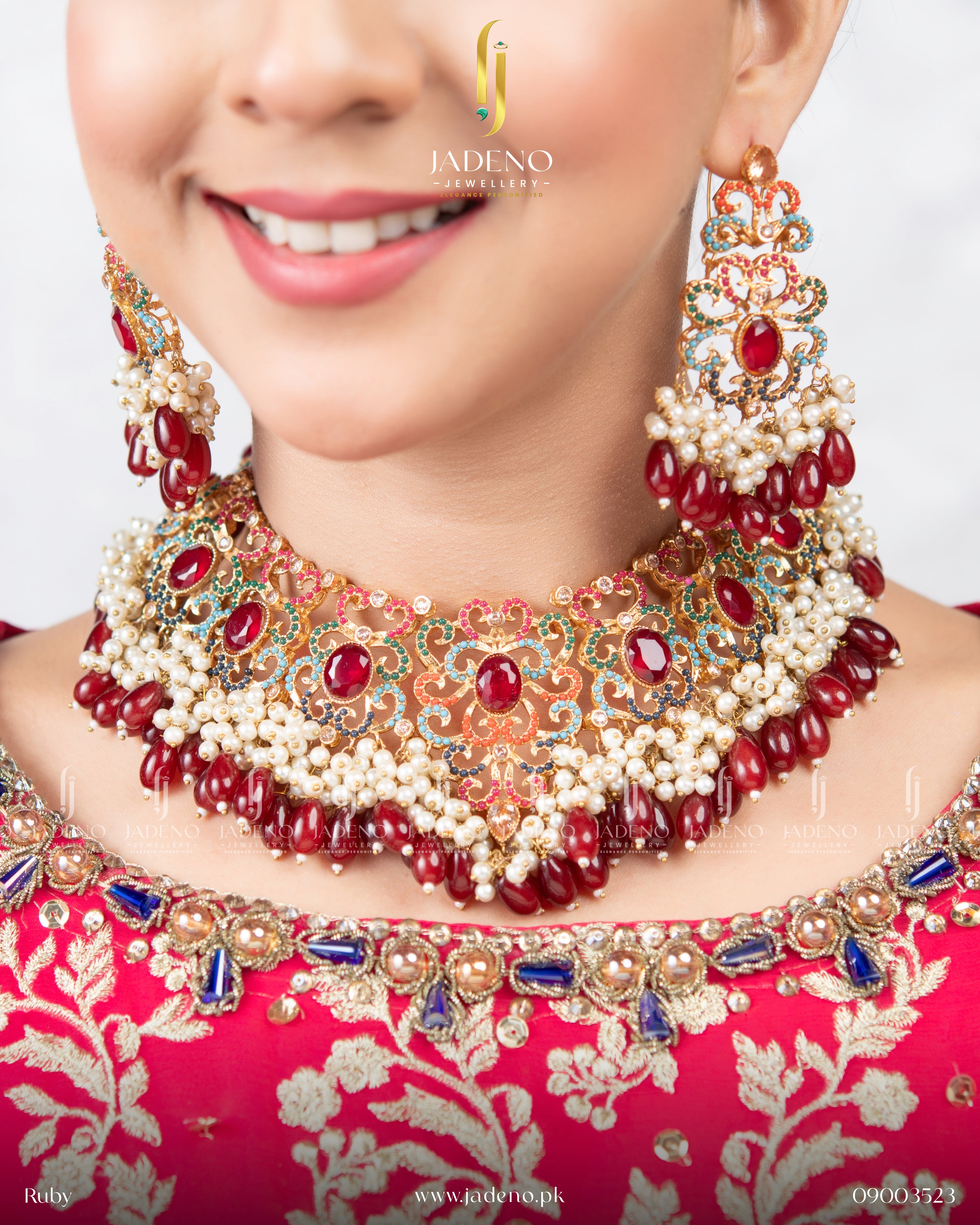 Traditional Crystiala Malkani Bridal Set