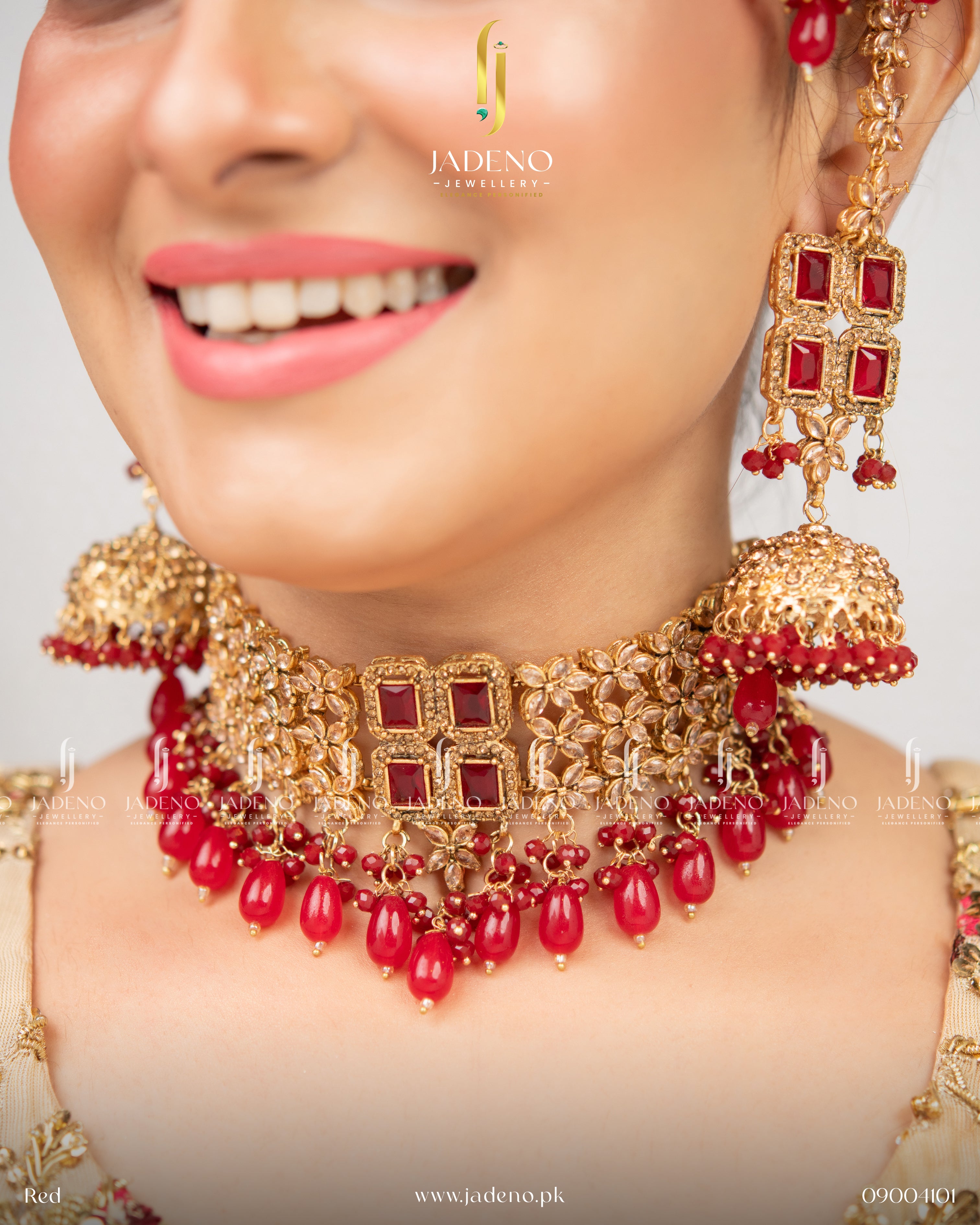 Traditional Kohinoor Bridal Set