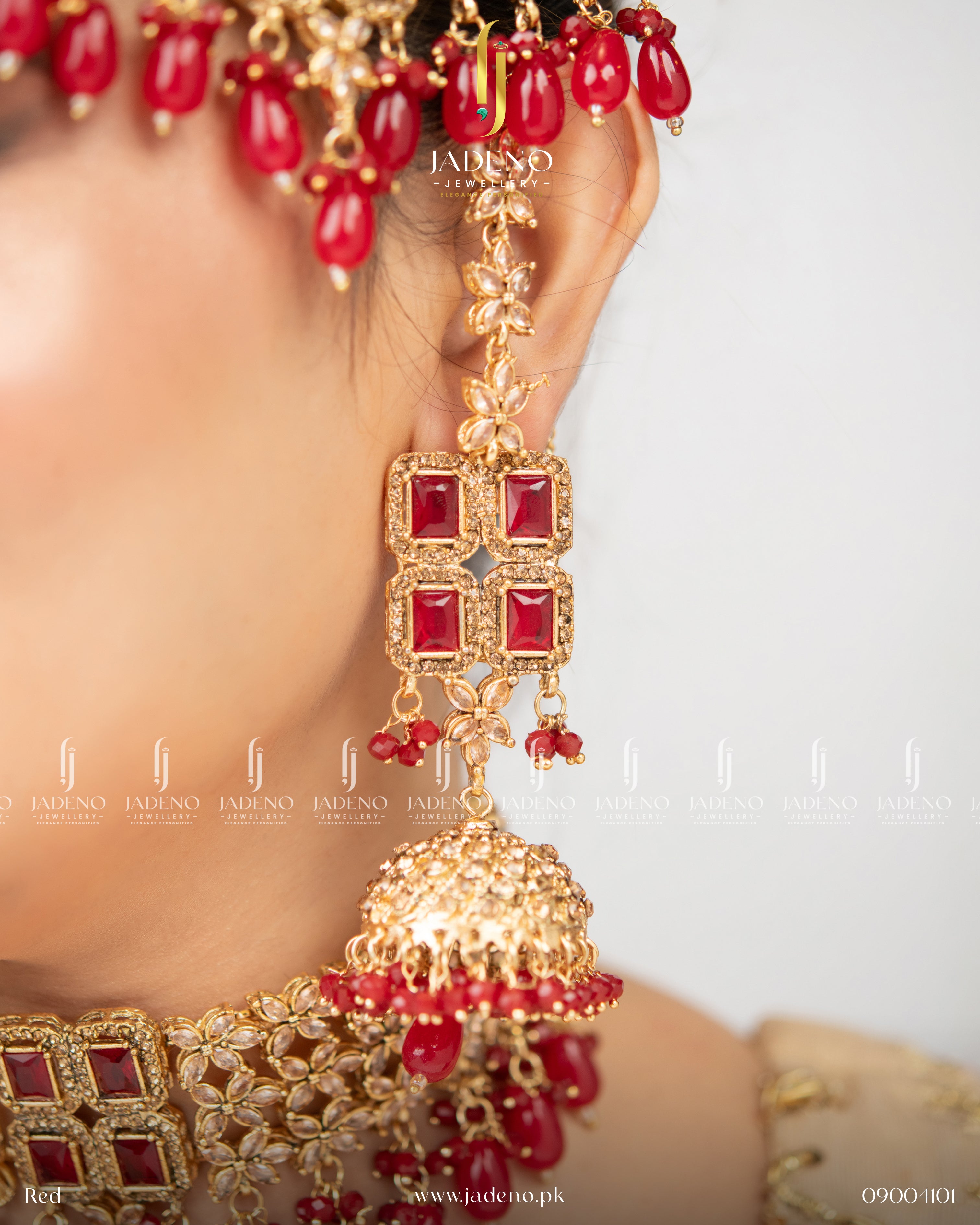 Traditional Kohinoor Bridal Set