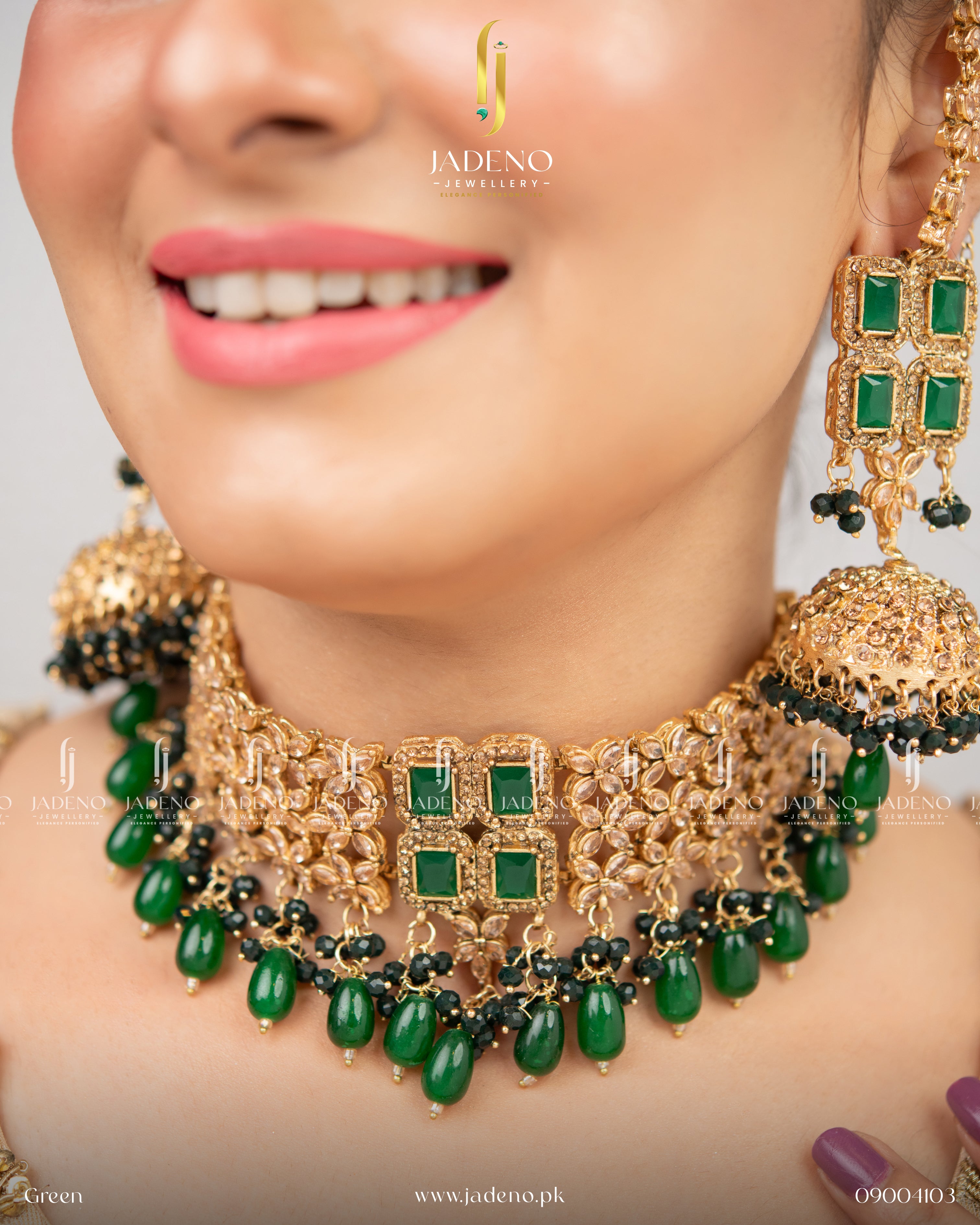 Traditional Kohinoor Bridal Set