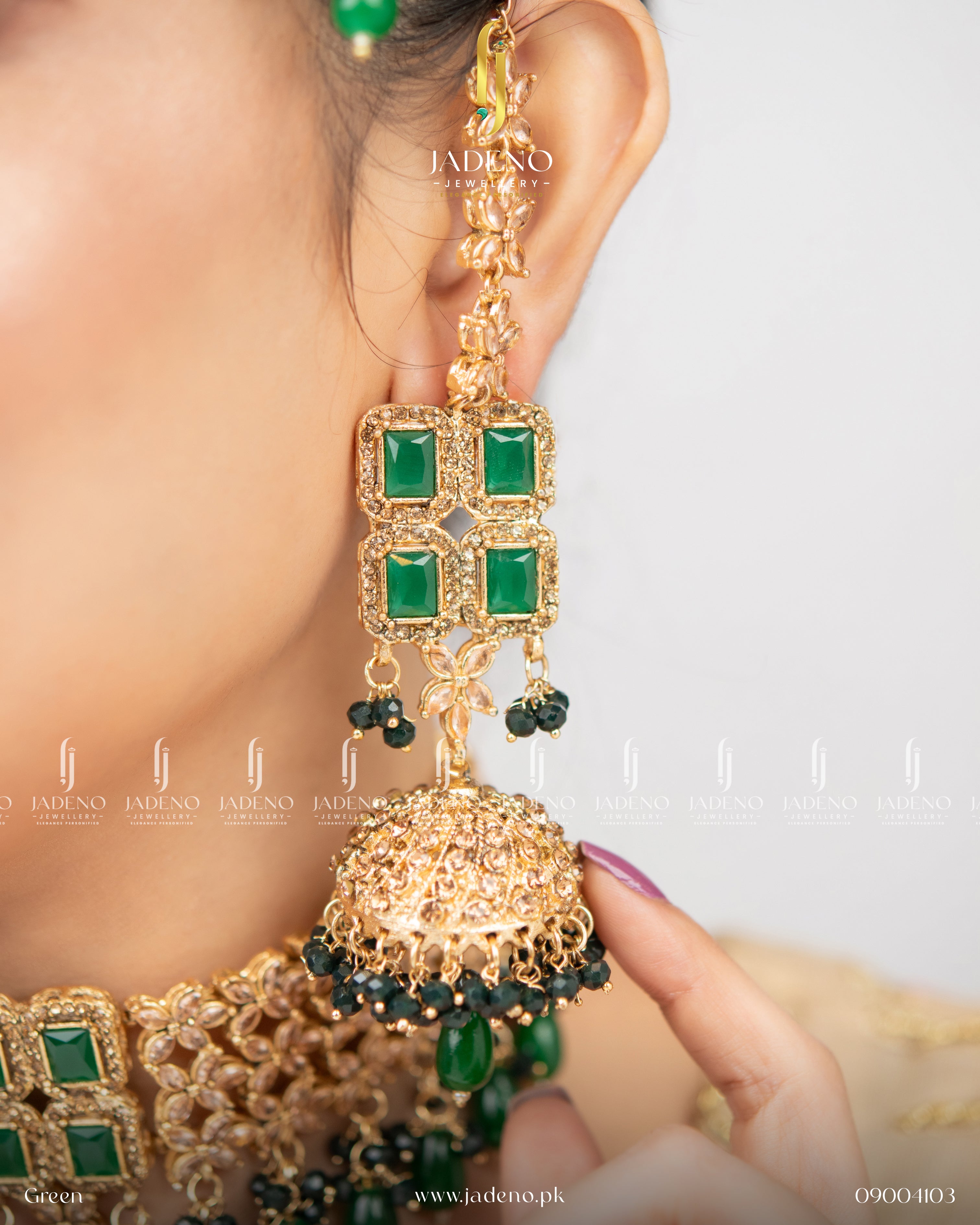 Traditional Kohinoor Bridal Set