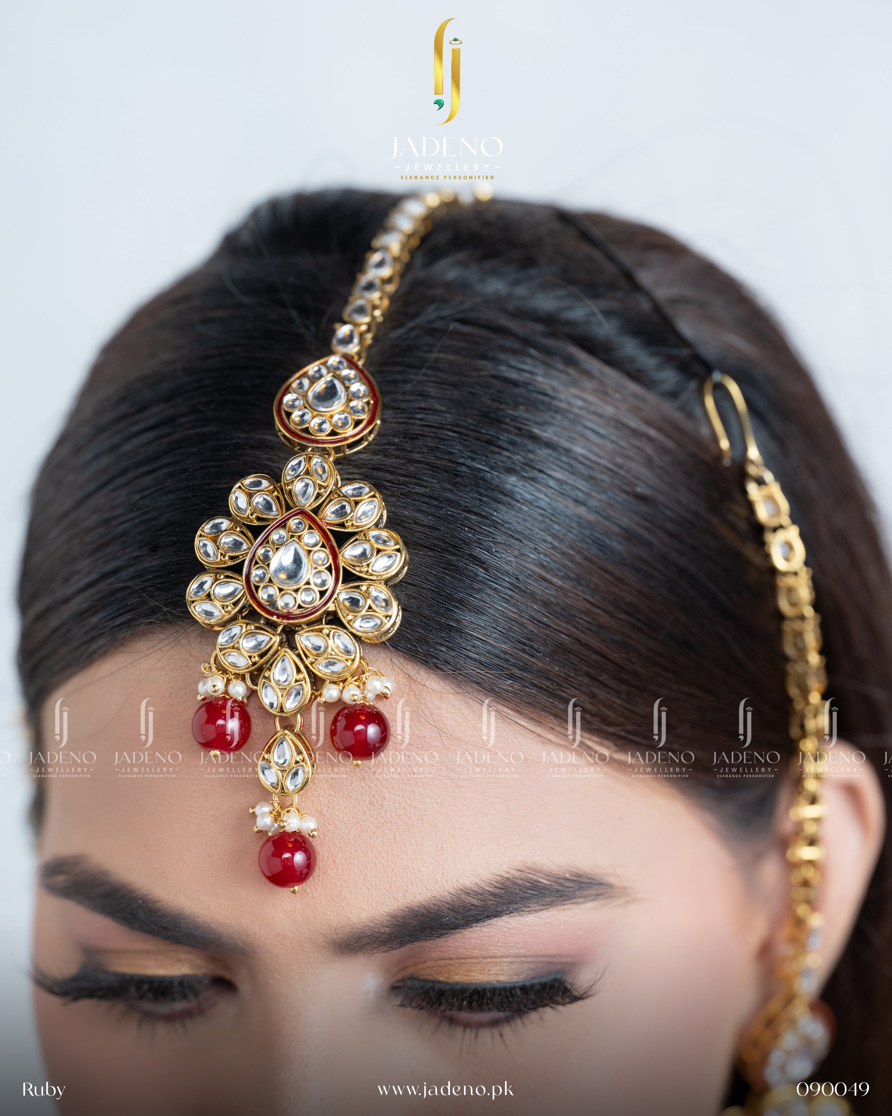 Premium Quality Pure Indian Sheesh Maharaani Bridal Set