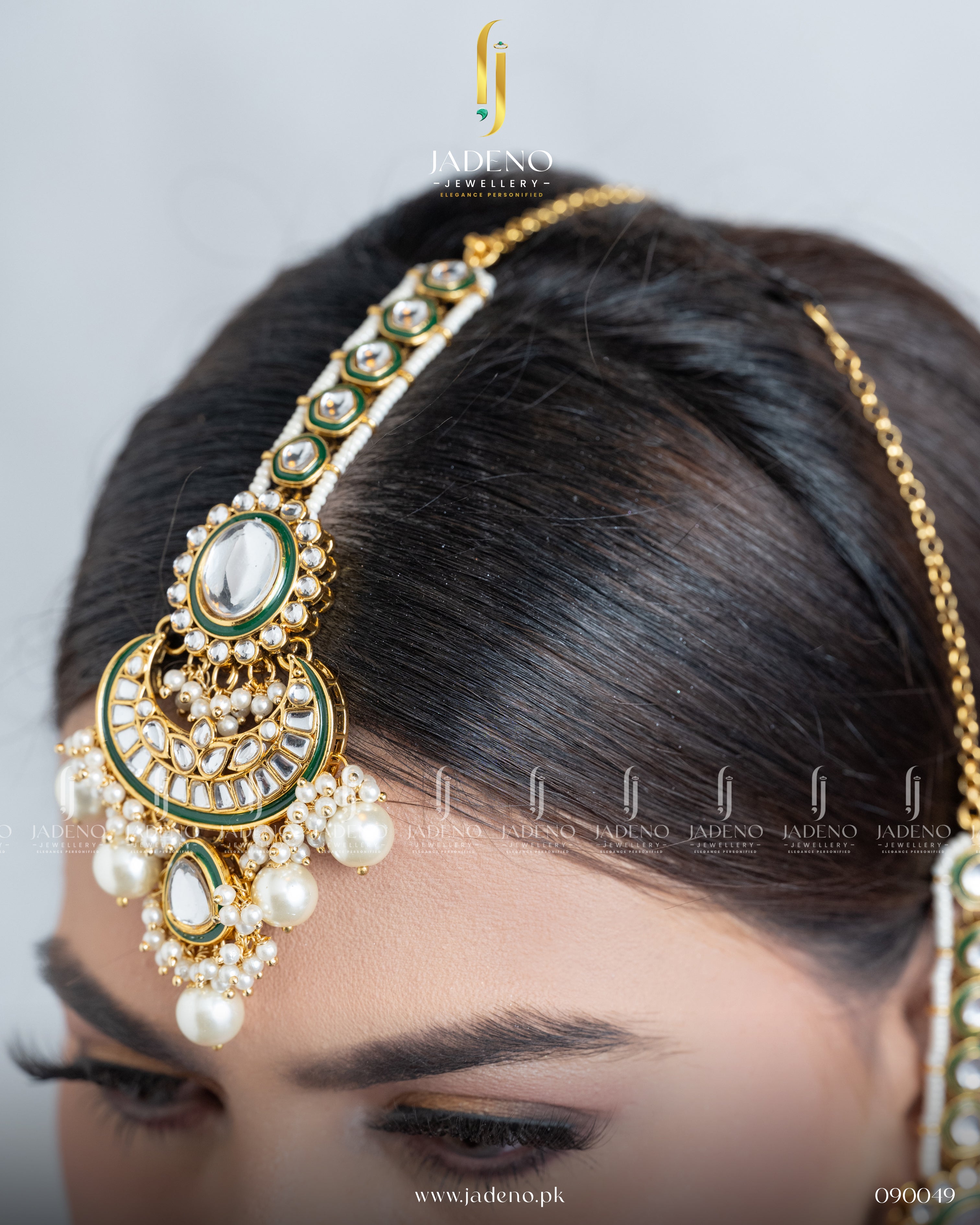 Pure Indian Royal Heavy Kundan Bridal Set