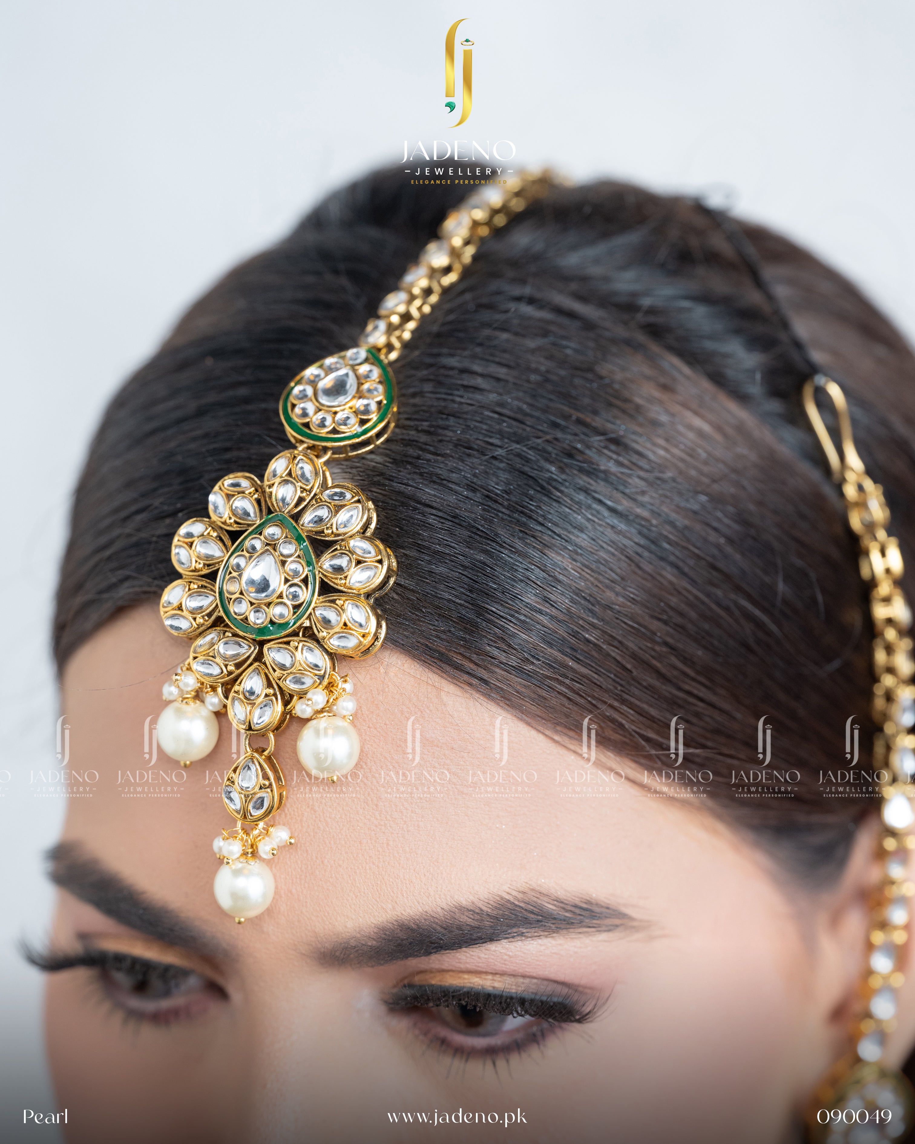 Premium Quality Pure Indian Sheesh Maharaani Bridal Set