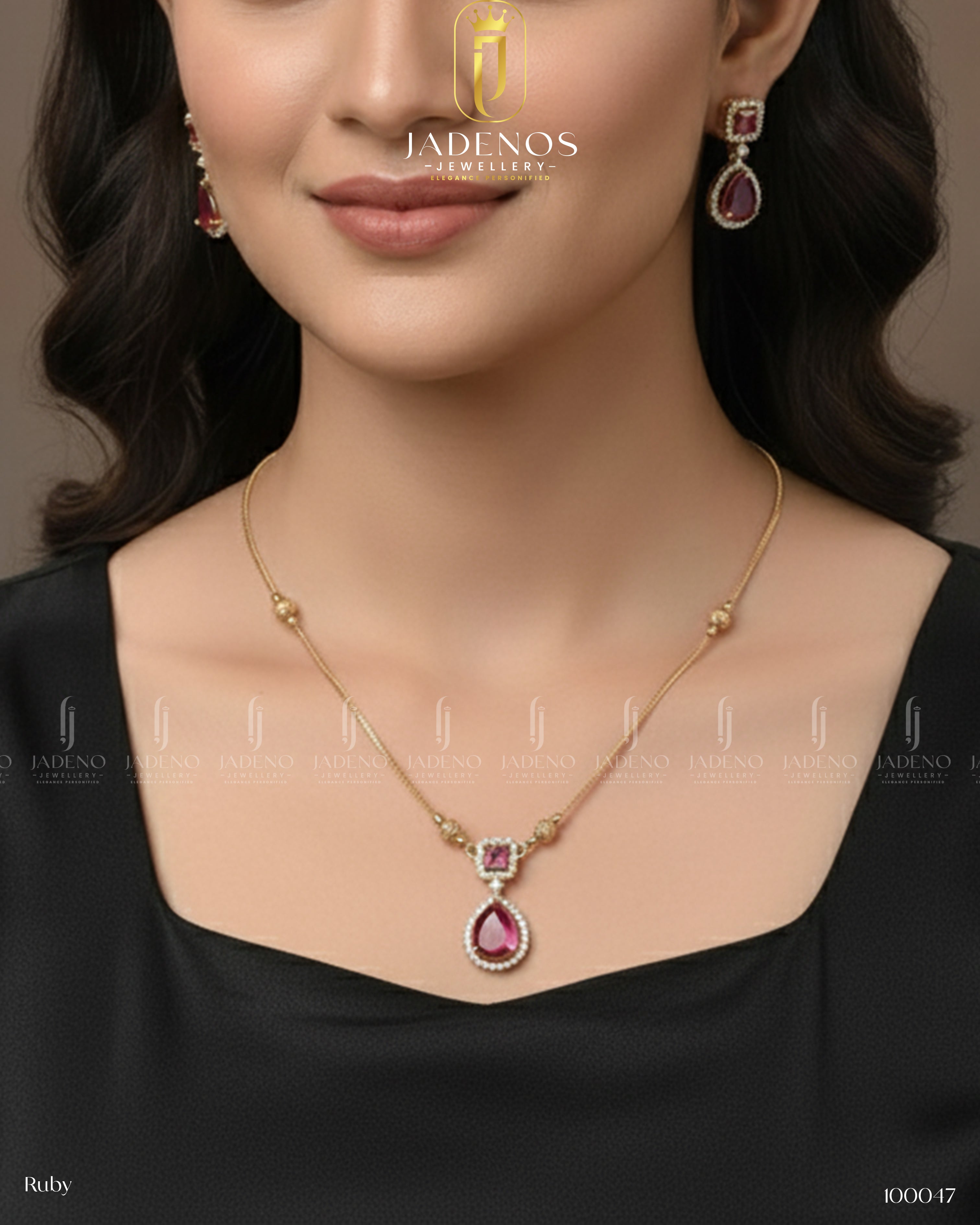 Premium Quality Majestic Pendant Set will Ball Chain