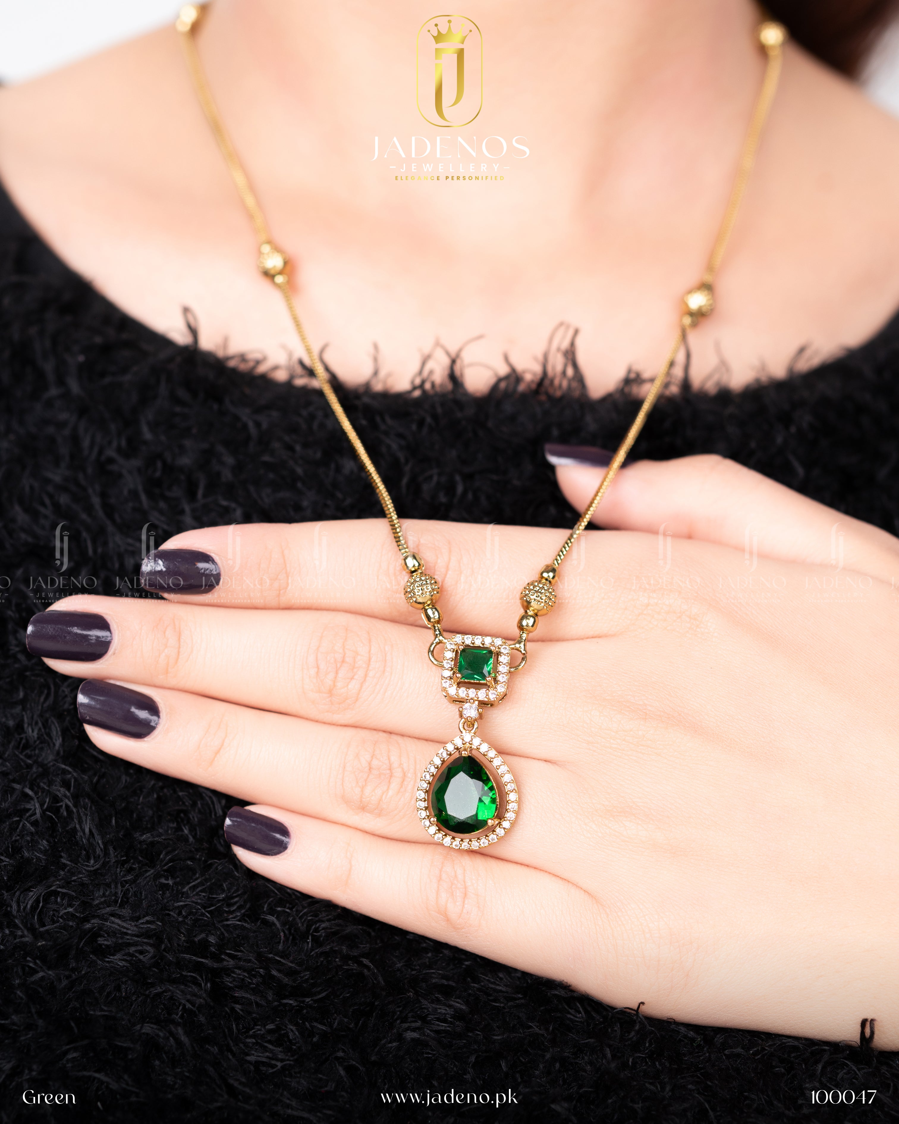 Premium Quality Majestic Pendant Set will Ball Chain