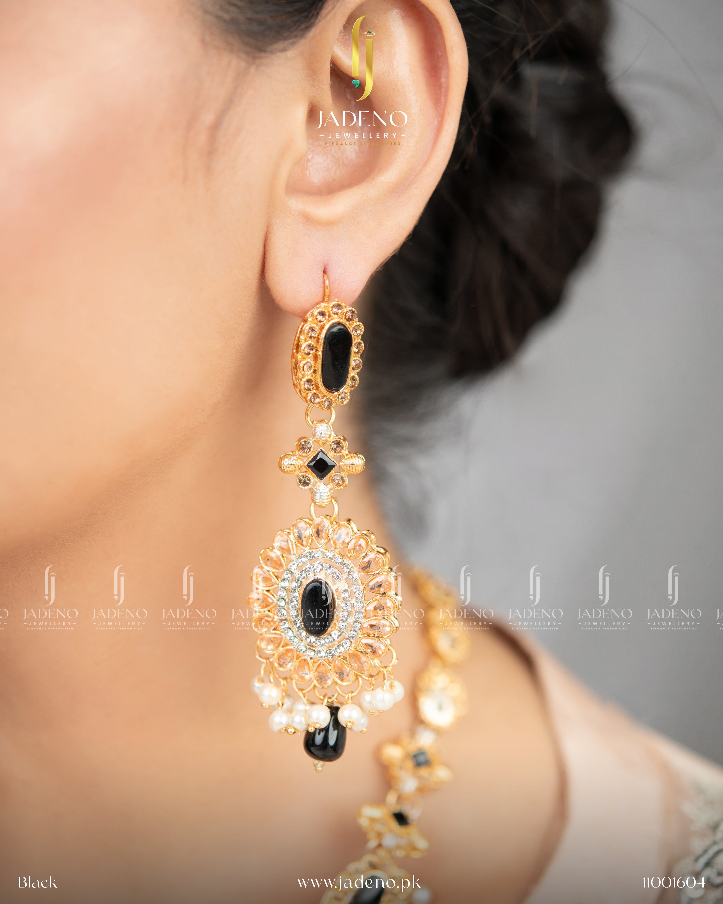 Indian Handmade Safina Long Maala with Earrings