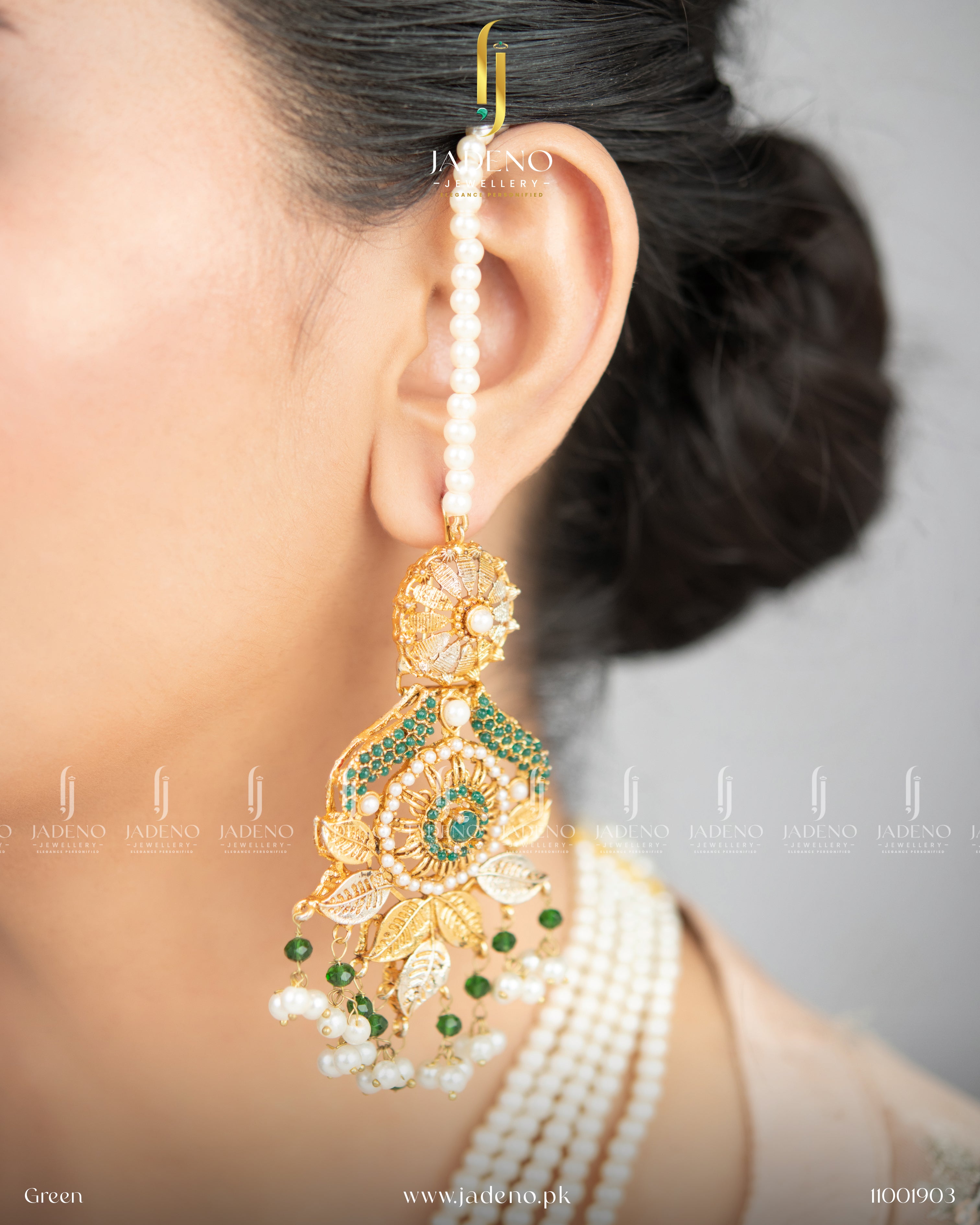 Statement Larisaa Raani Haar Set with Tika
