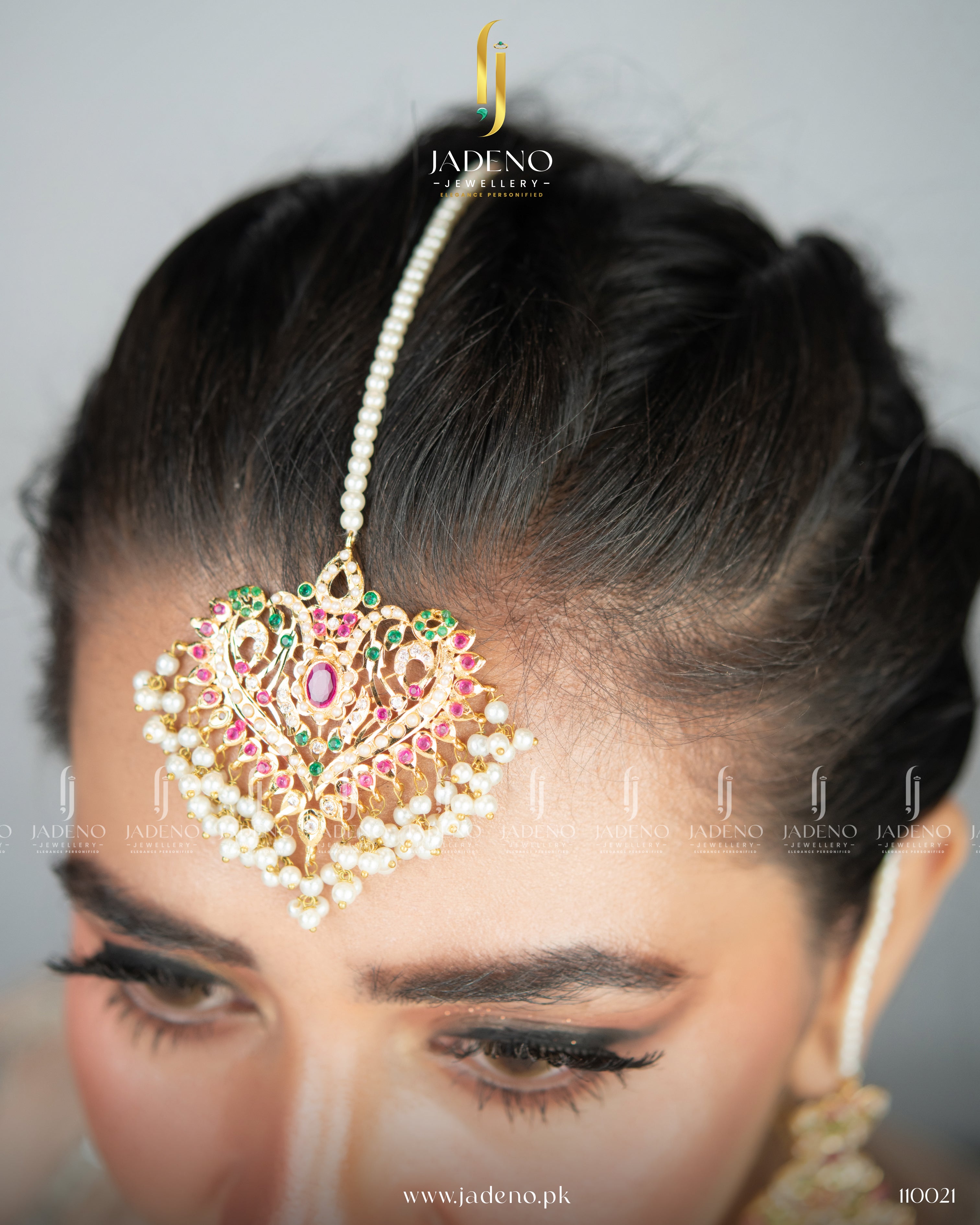 Hyderabadi  Haar style Set with Tika
