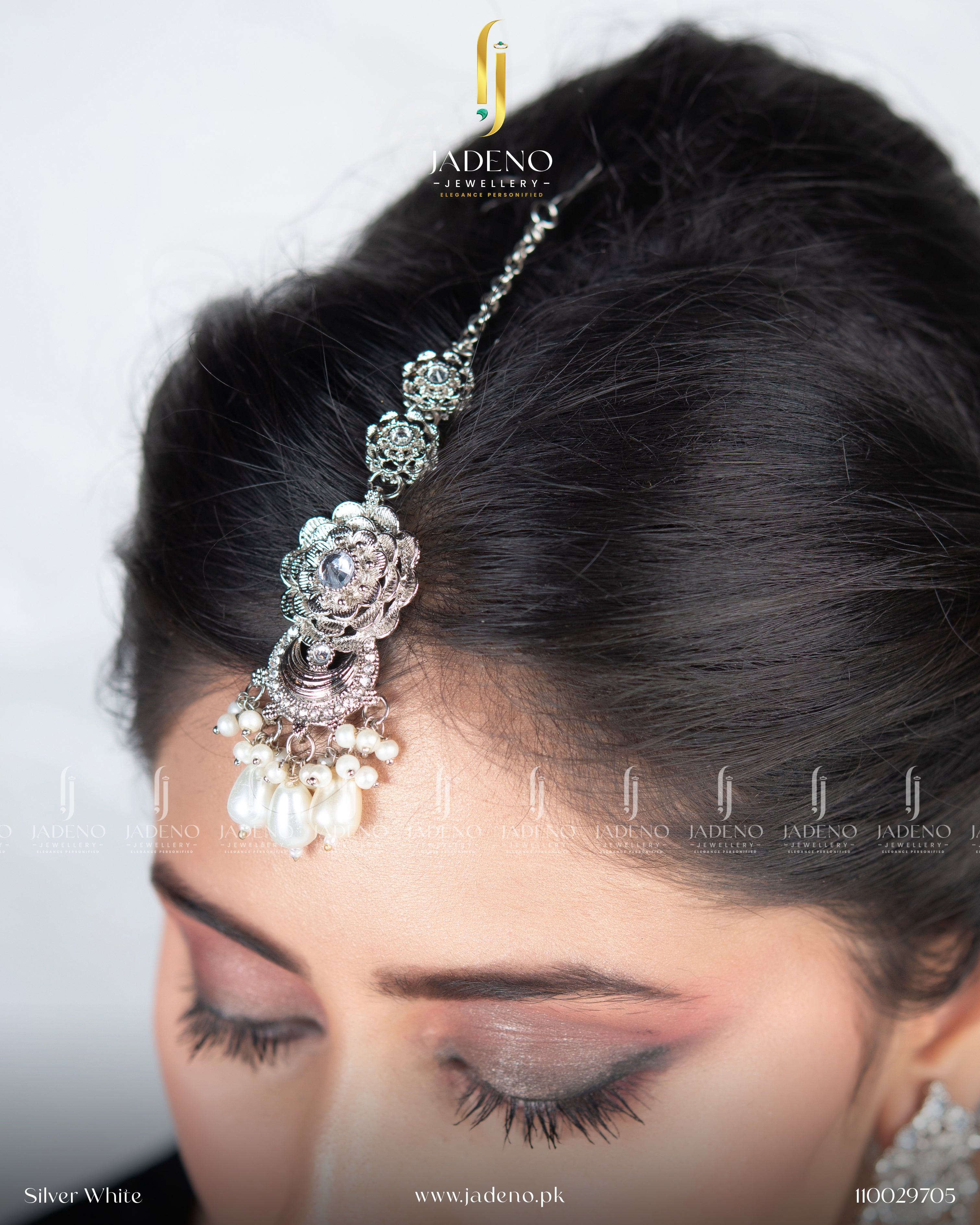 Designer's Made Radhika Long Maala Set with Tika