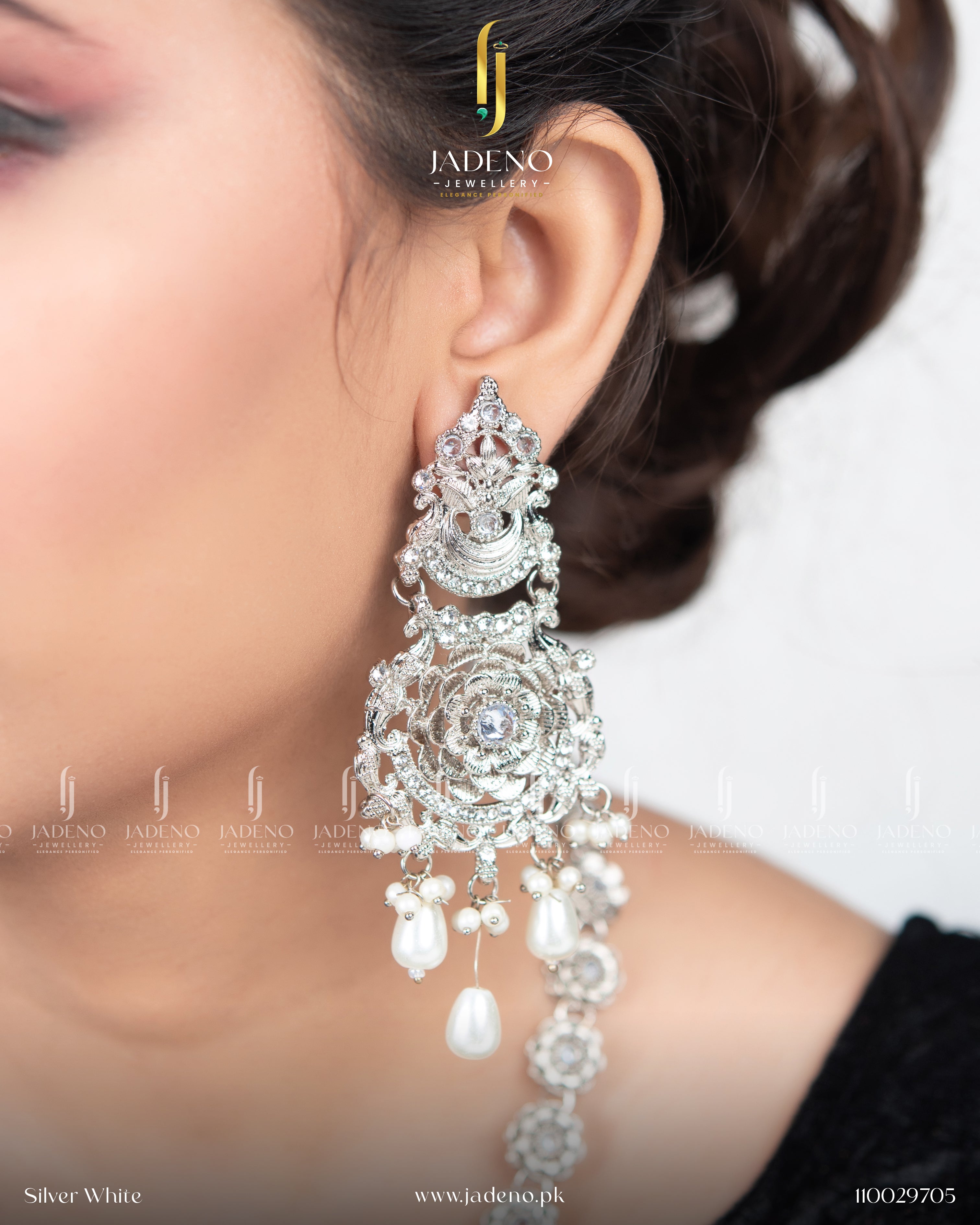 Designer's Made Radhika Long Maala Set with Tika