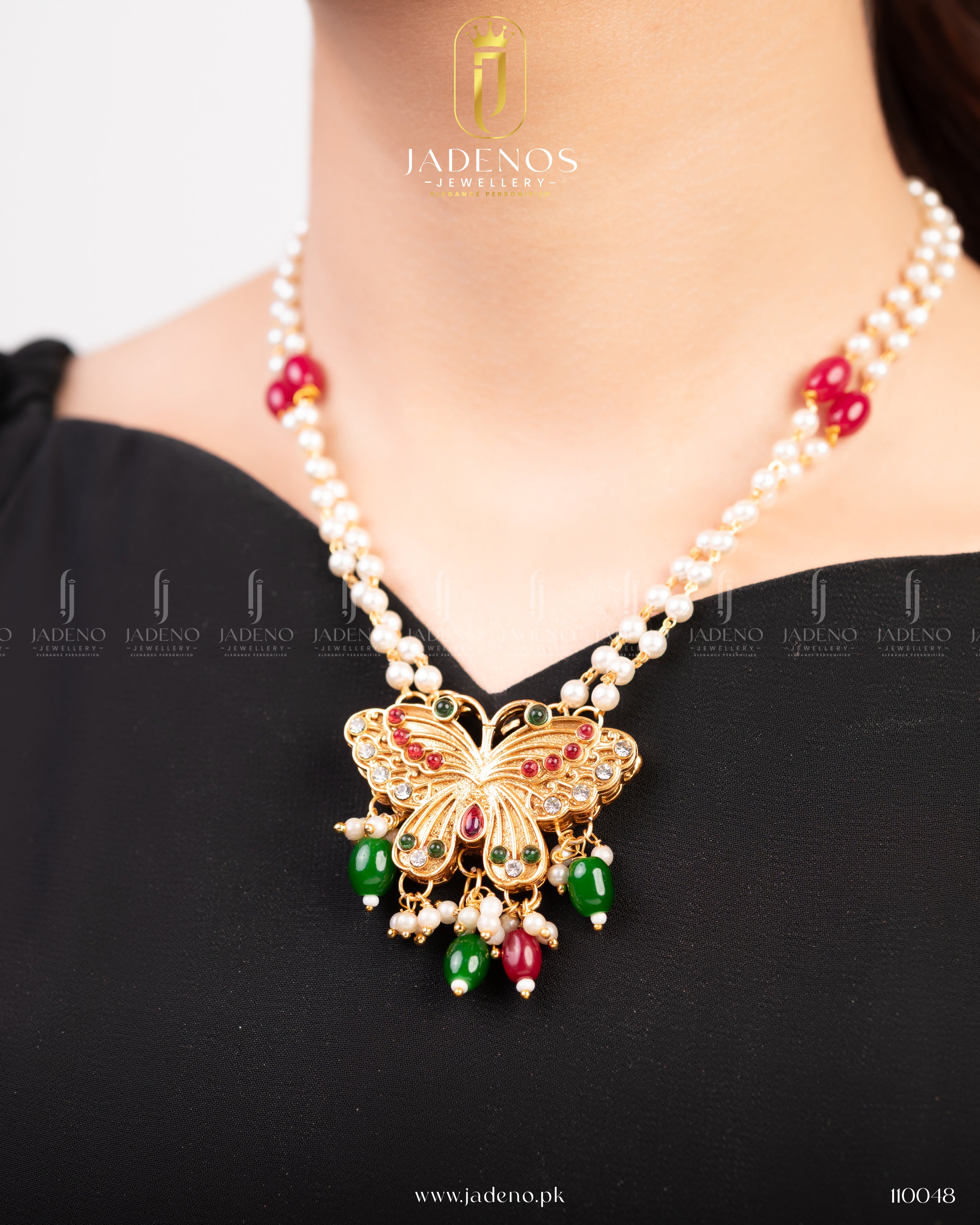 The Rang Posh Moti Haar Set