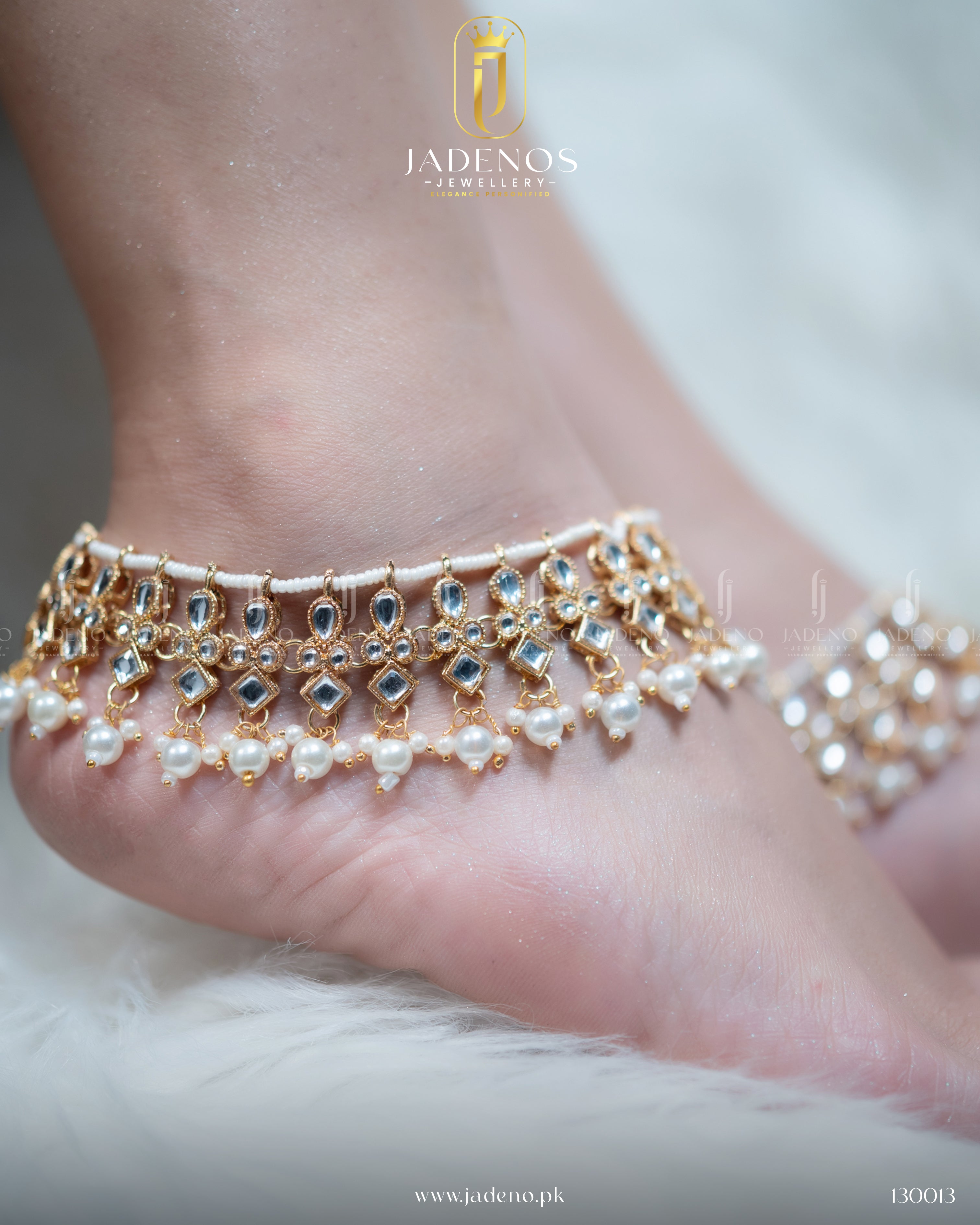 Sunehri Kanak Anklets